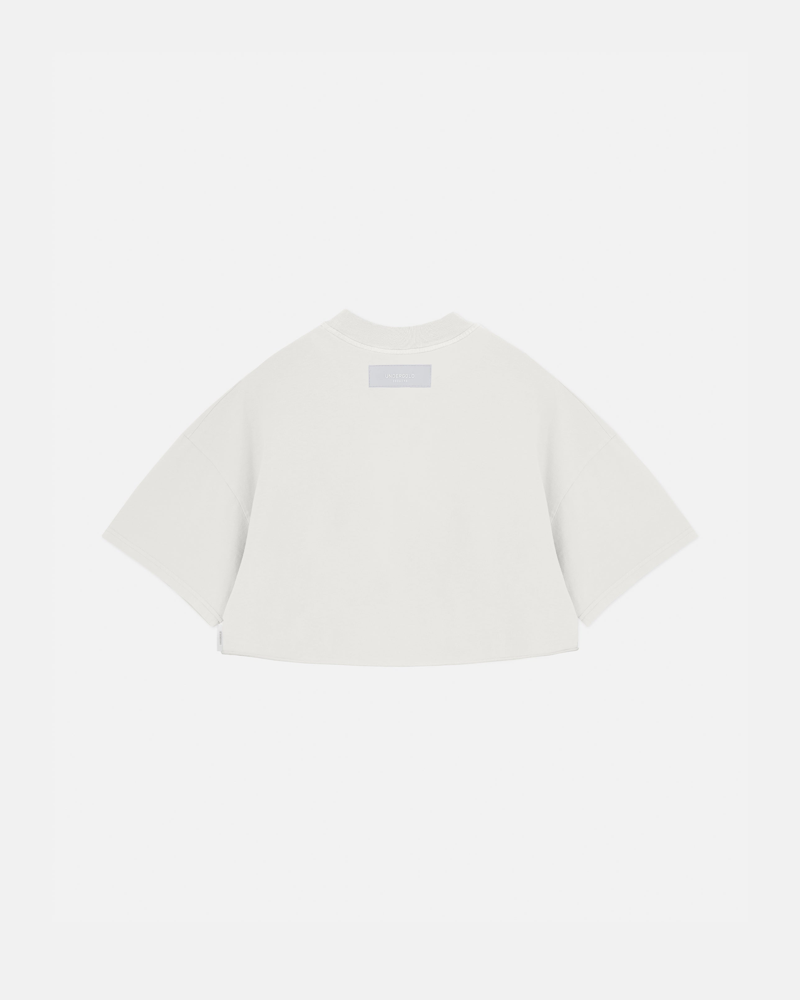 Agnus Dei Chrome Crop Top White