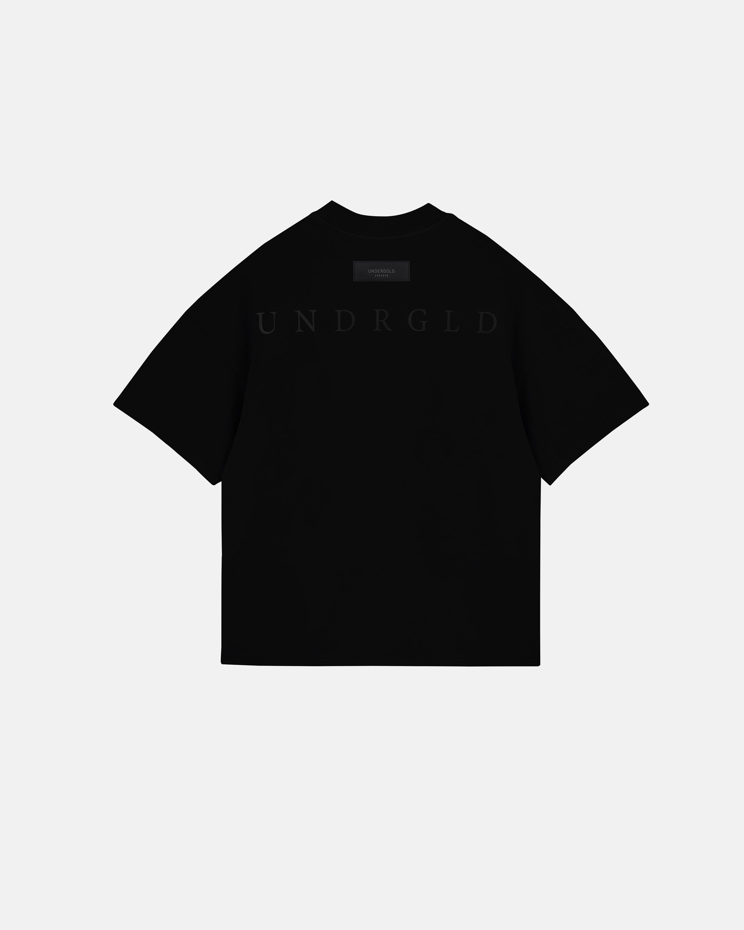 The Path Monogram Boxy Fit Tshirt Black