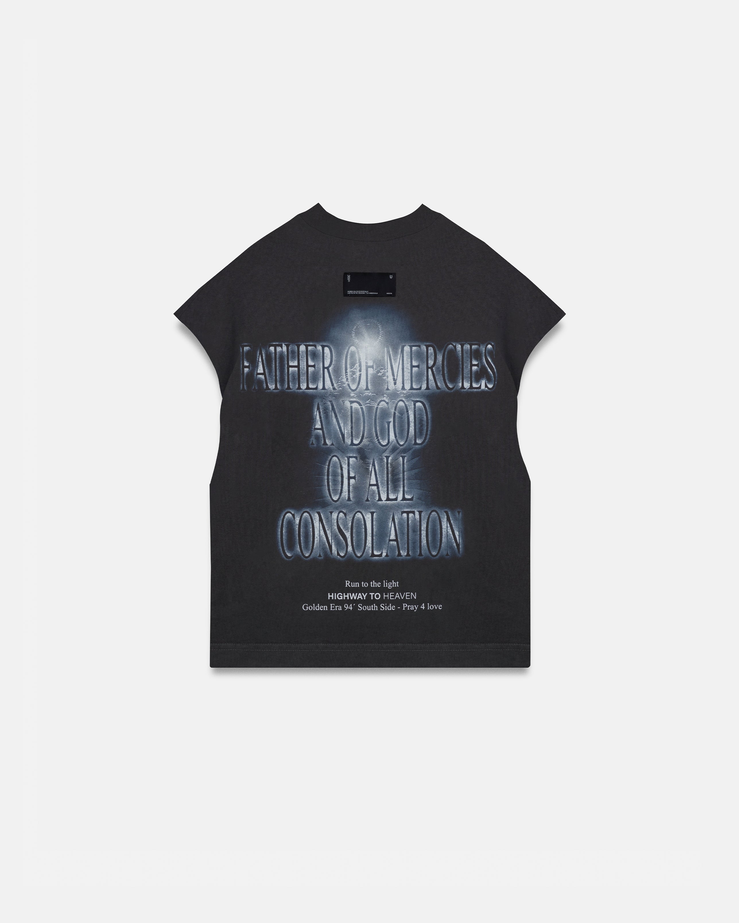 Spring Consolation Sleeveless Tshirt Vintage Gray