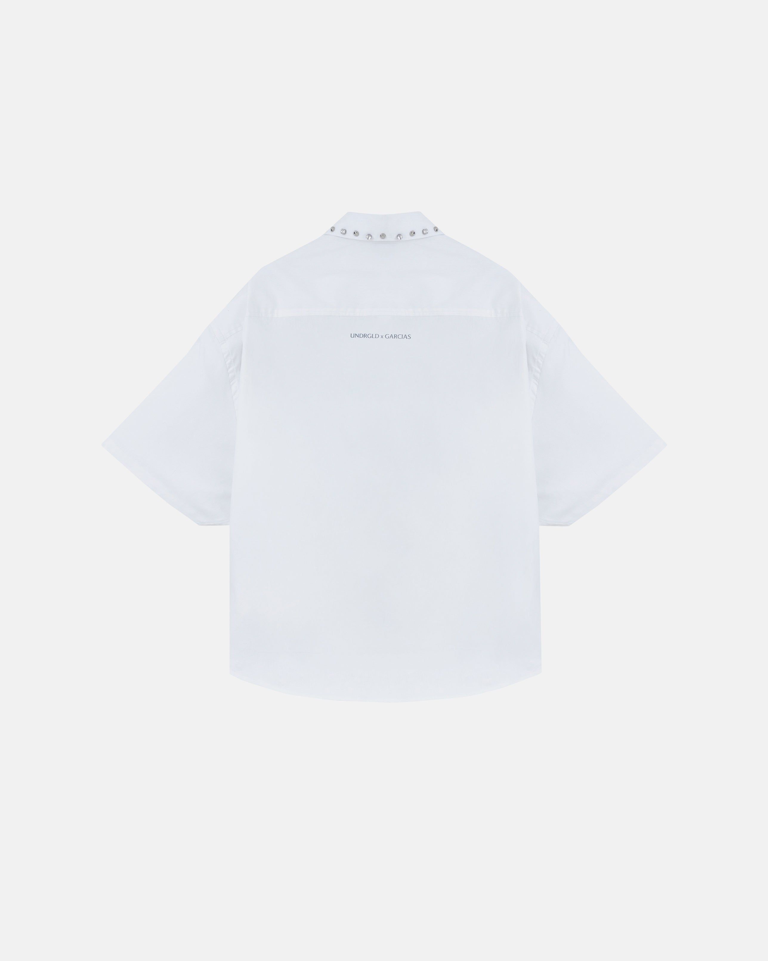 Santa Unión Santa María Short Sleeve Boxy Fit Shirt Bone