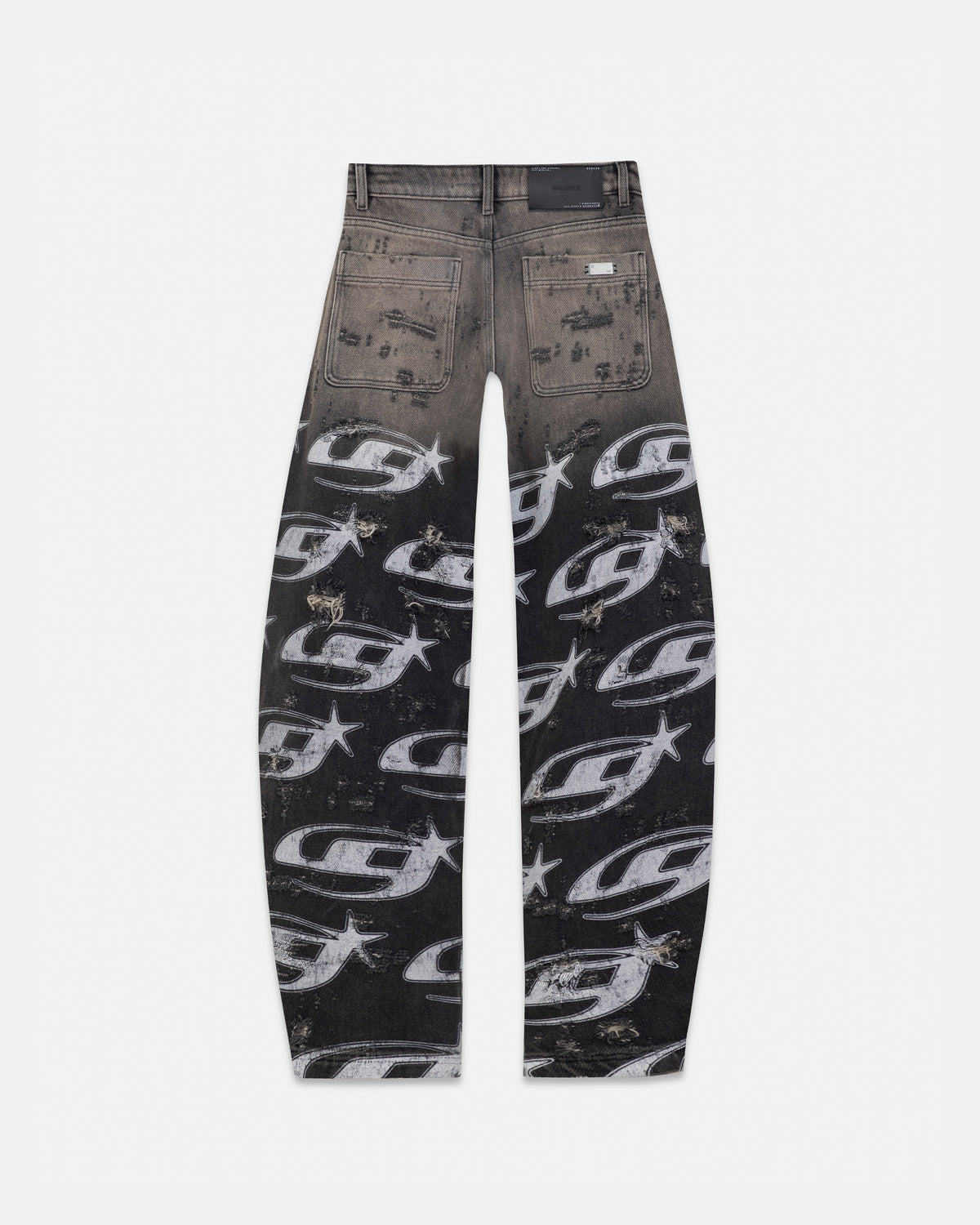 W Act 1 UG Star Ankle Focus Jean Washed Gray