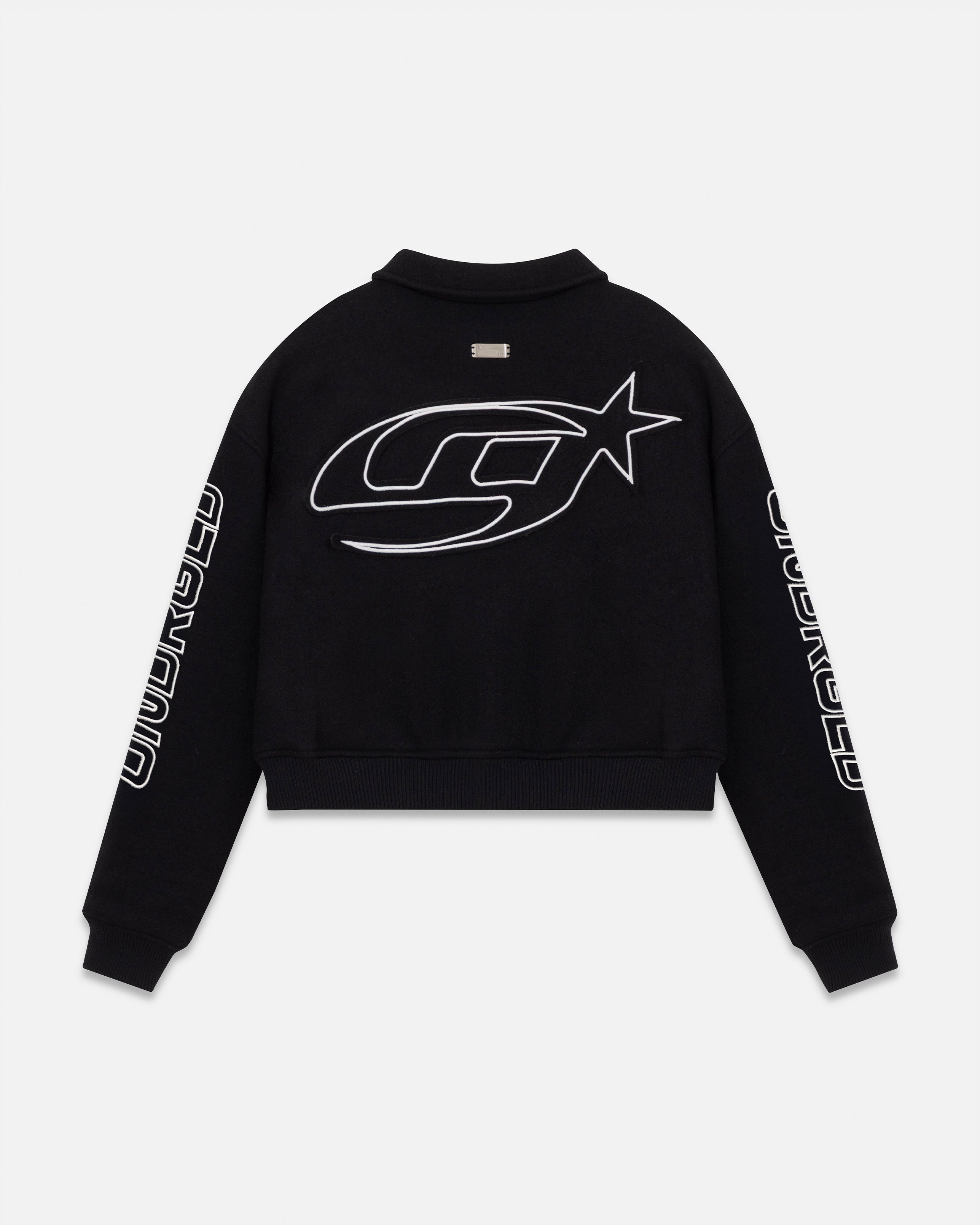 Act 1 Neon Bomber Jacket Black