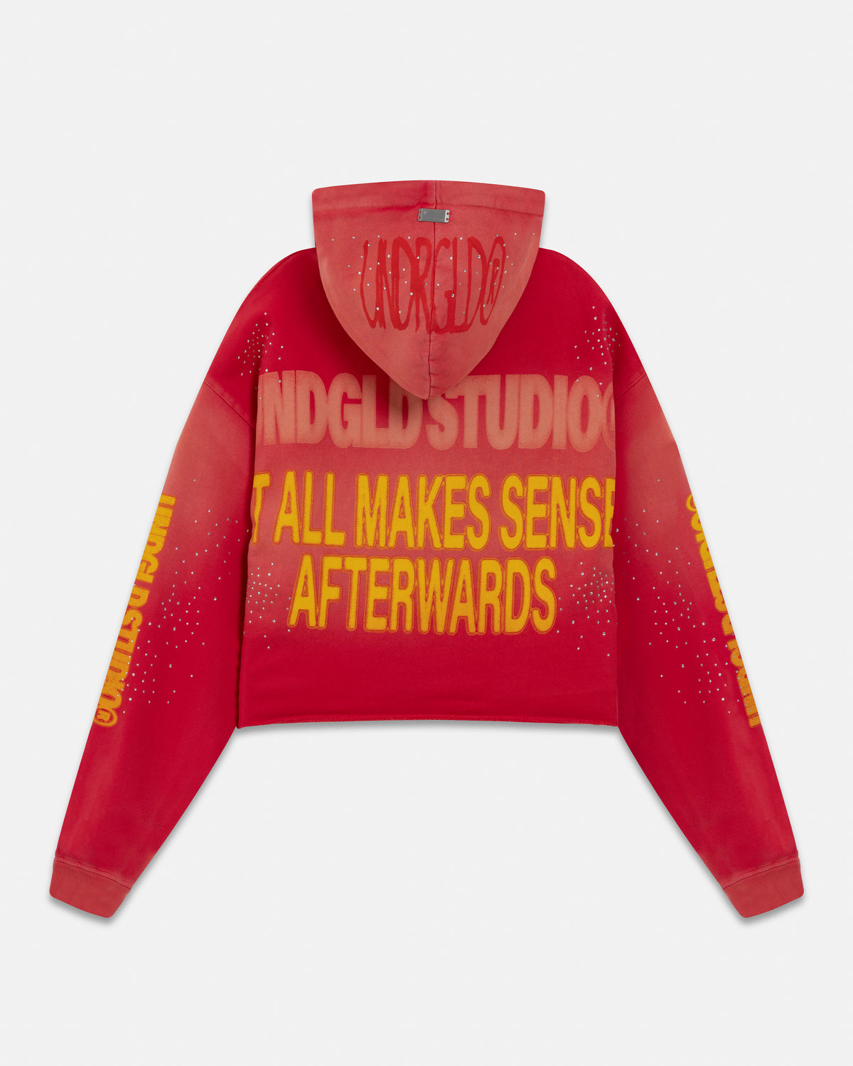 Pilgrimage Witness Boxy Fit Hoodie Rose Fire