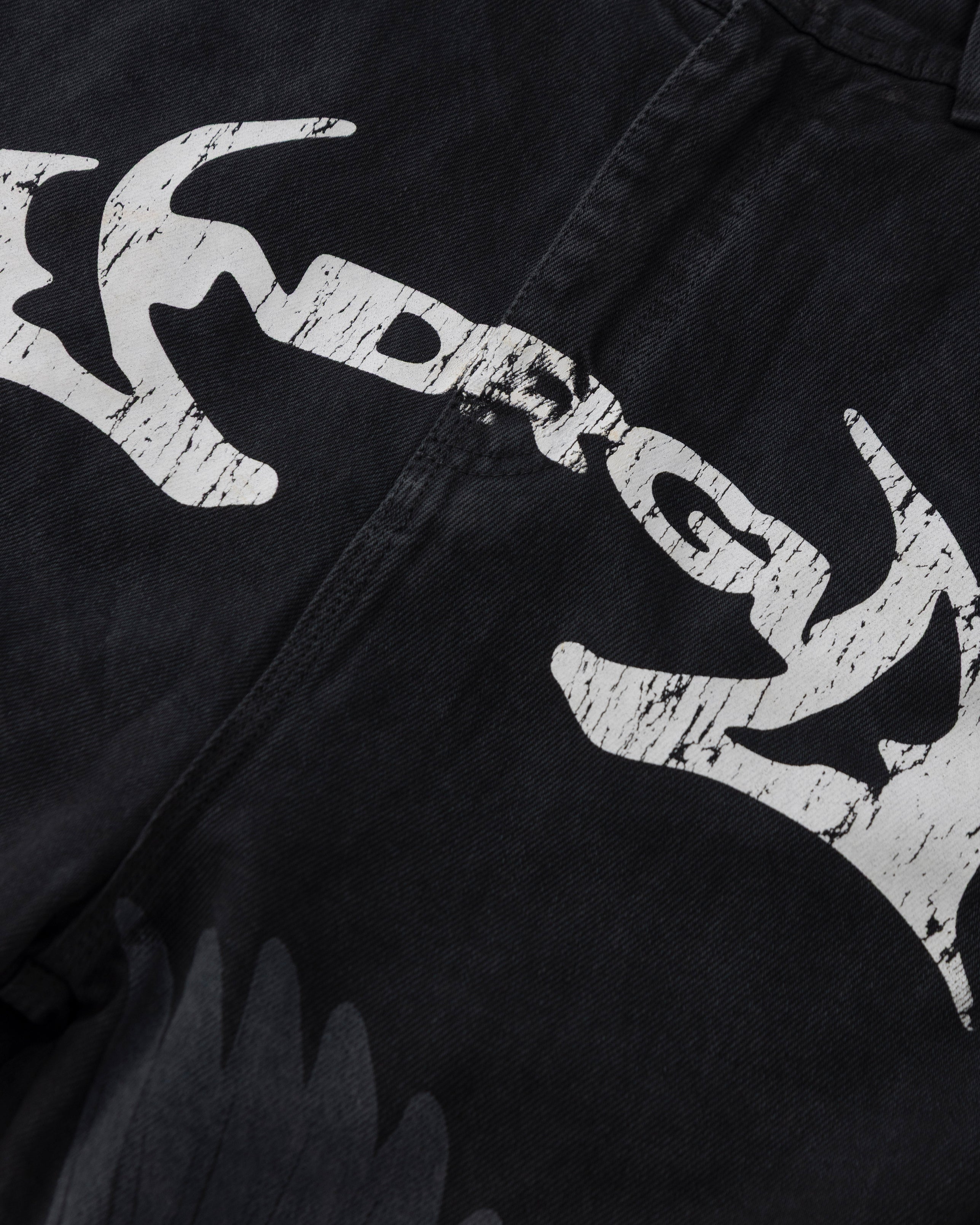 Thunder Rider Pigeons Wide Jeans Rusty Black