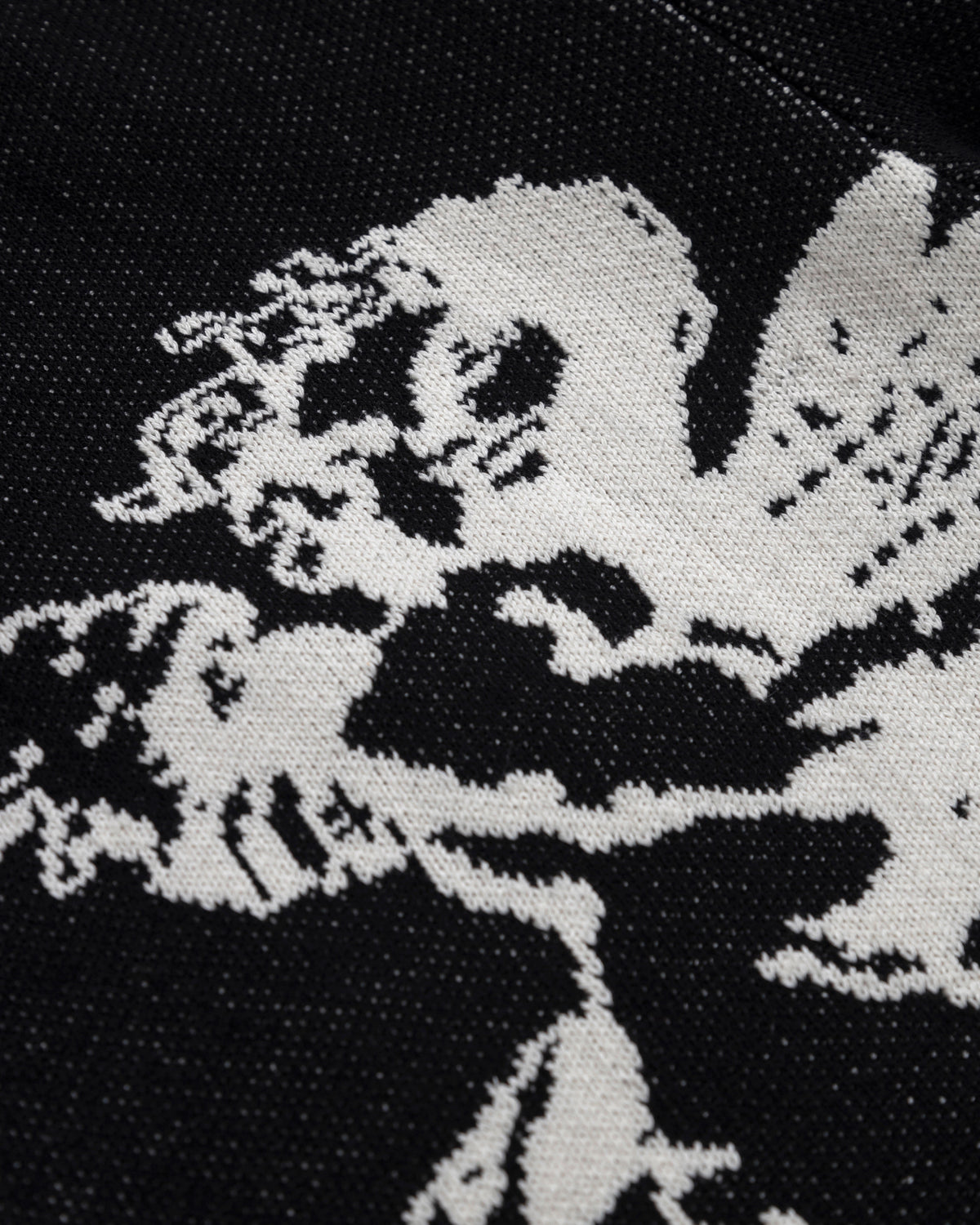 Basics Cherubs Knit Black Gray