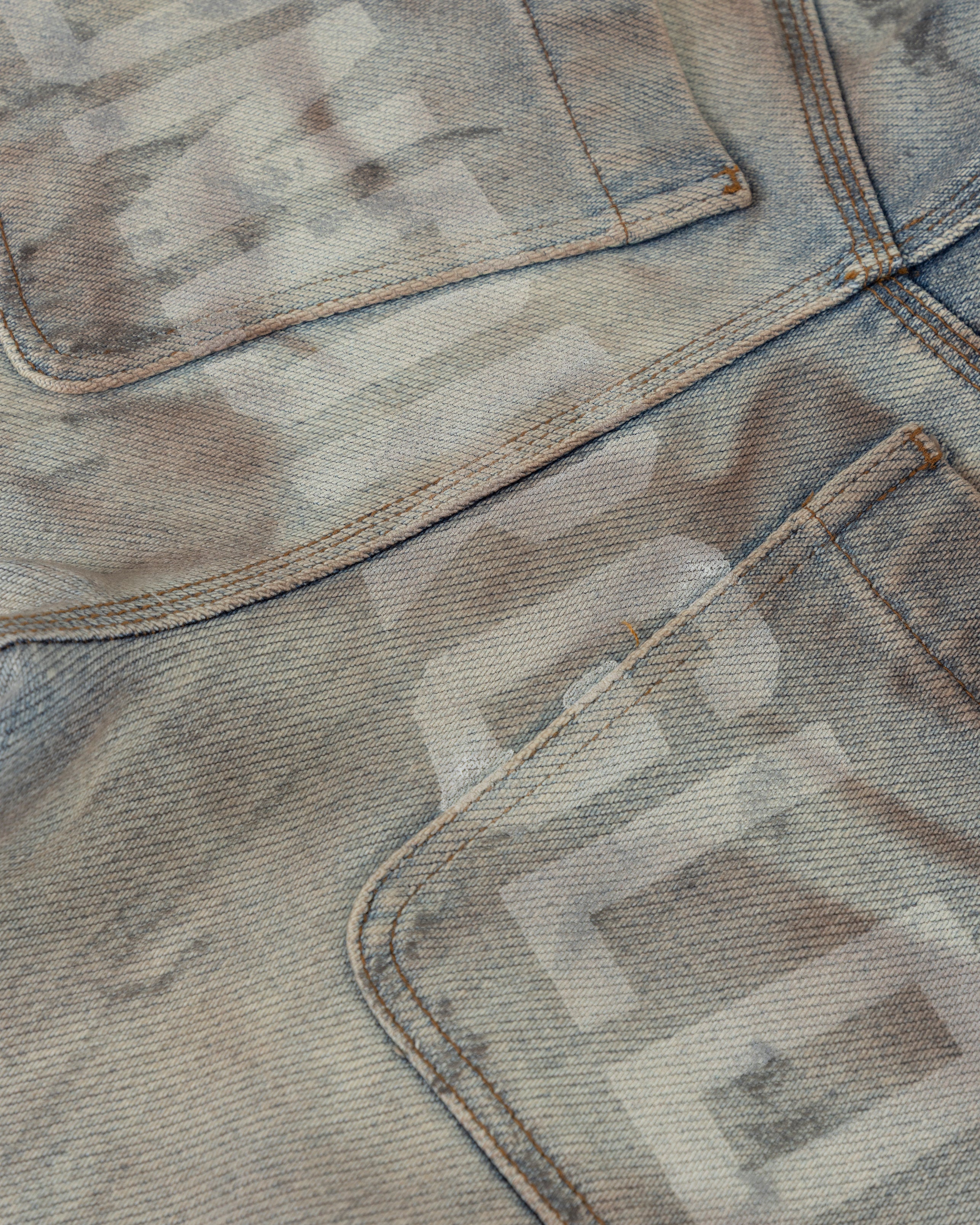 W Capsule UNDRGLD Wide Jeans Dirty Blue