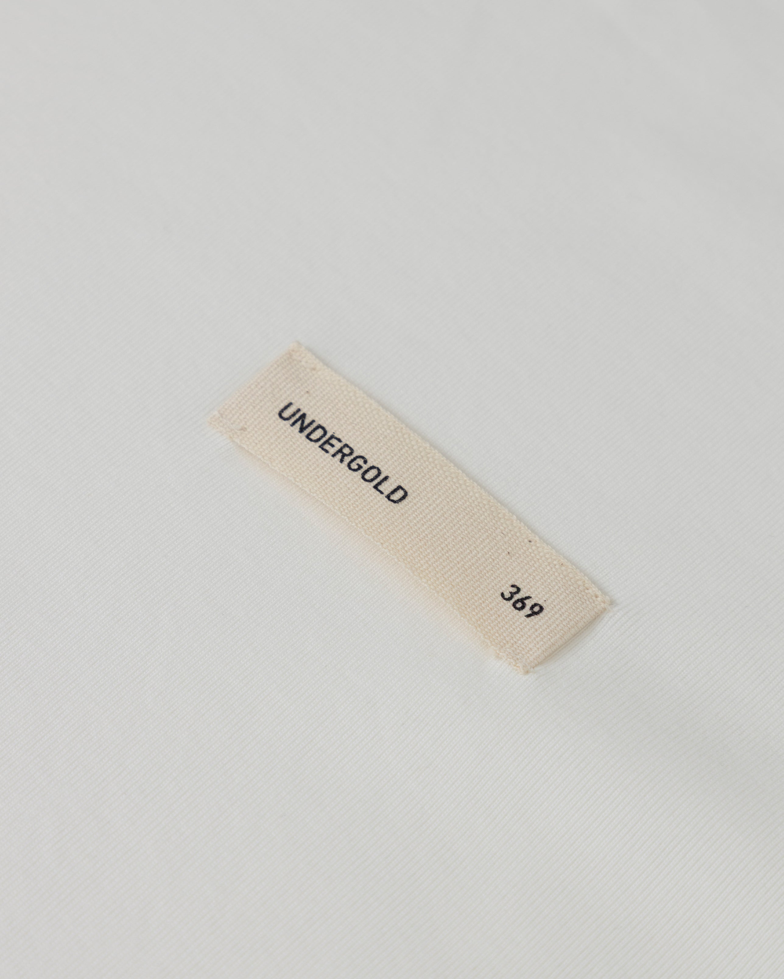 Line Basic Label Boxy Fit Tshirt White