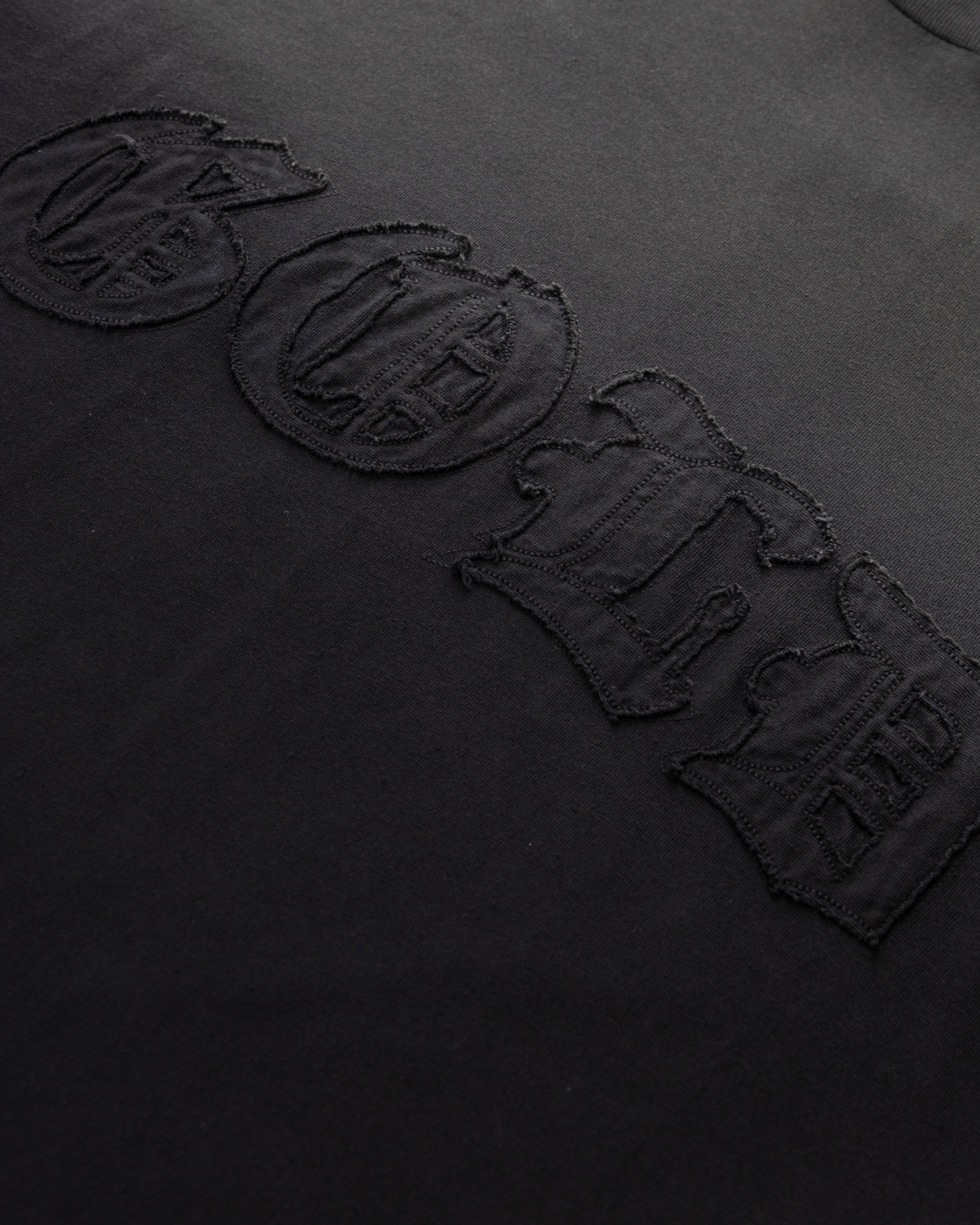 Gratia Plena GOLD Tshirt Faded Black