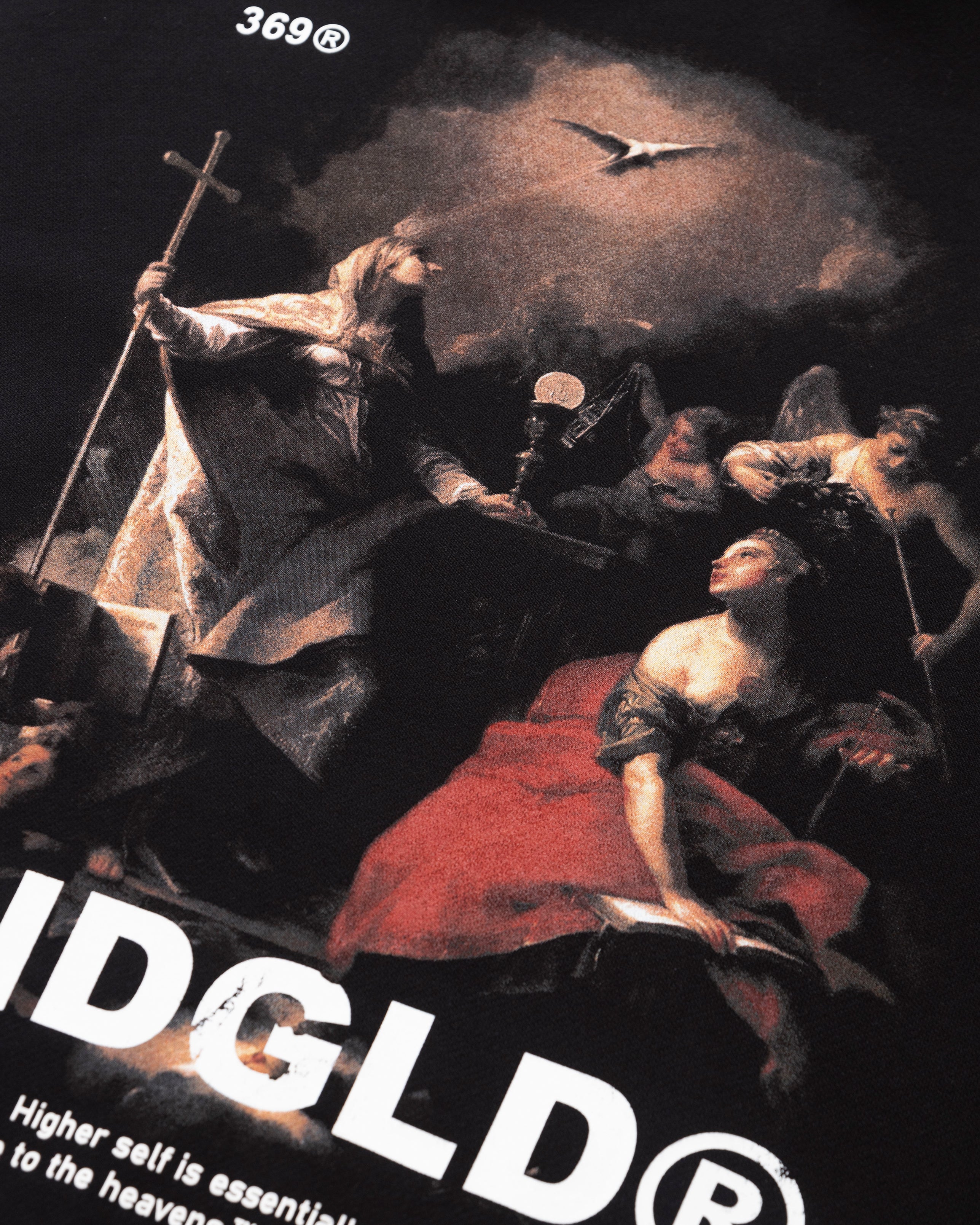 Gratia Plena Holy Fire Hoodie Black