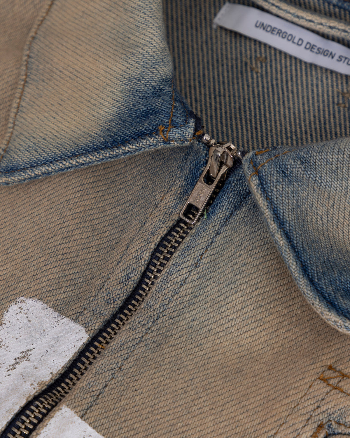 Revelation UNDRGLD Zip Up Jacket Sand Blue