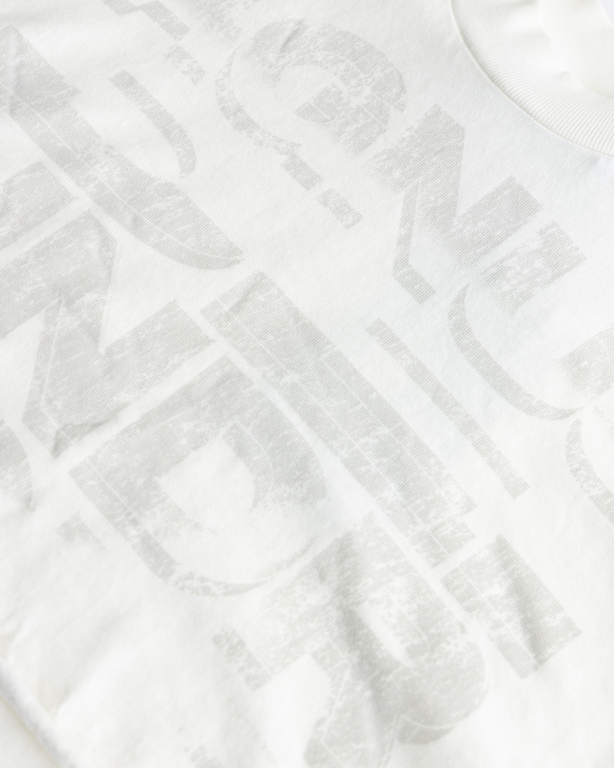 Agnus Dei Chrome Crop Top White