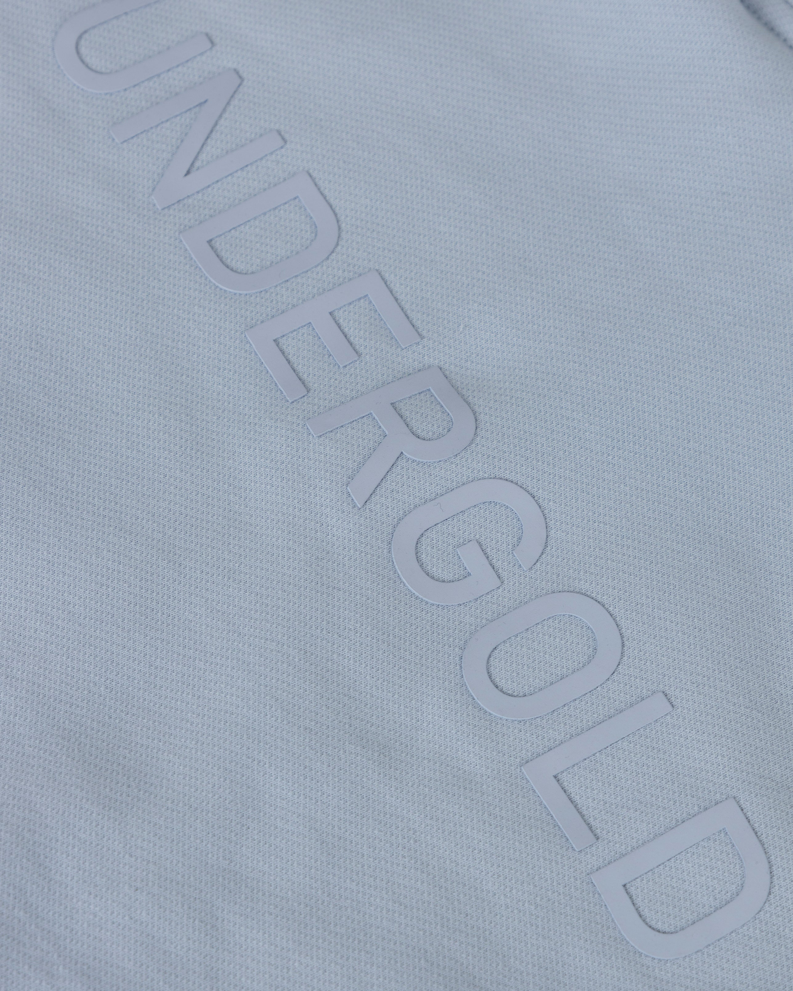 W Basics Undergold Zip Up Slim Fit Hoodie Light Blue