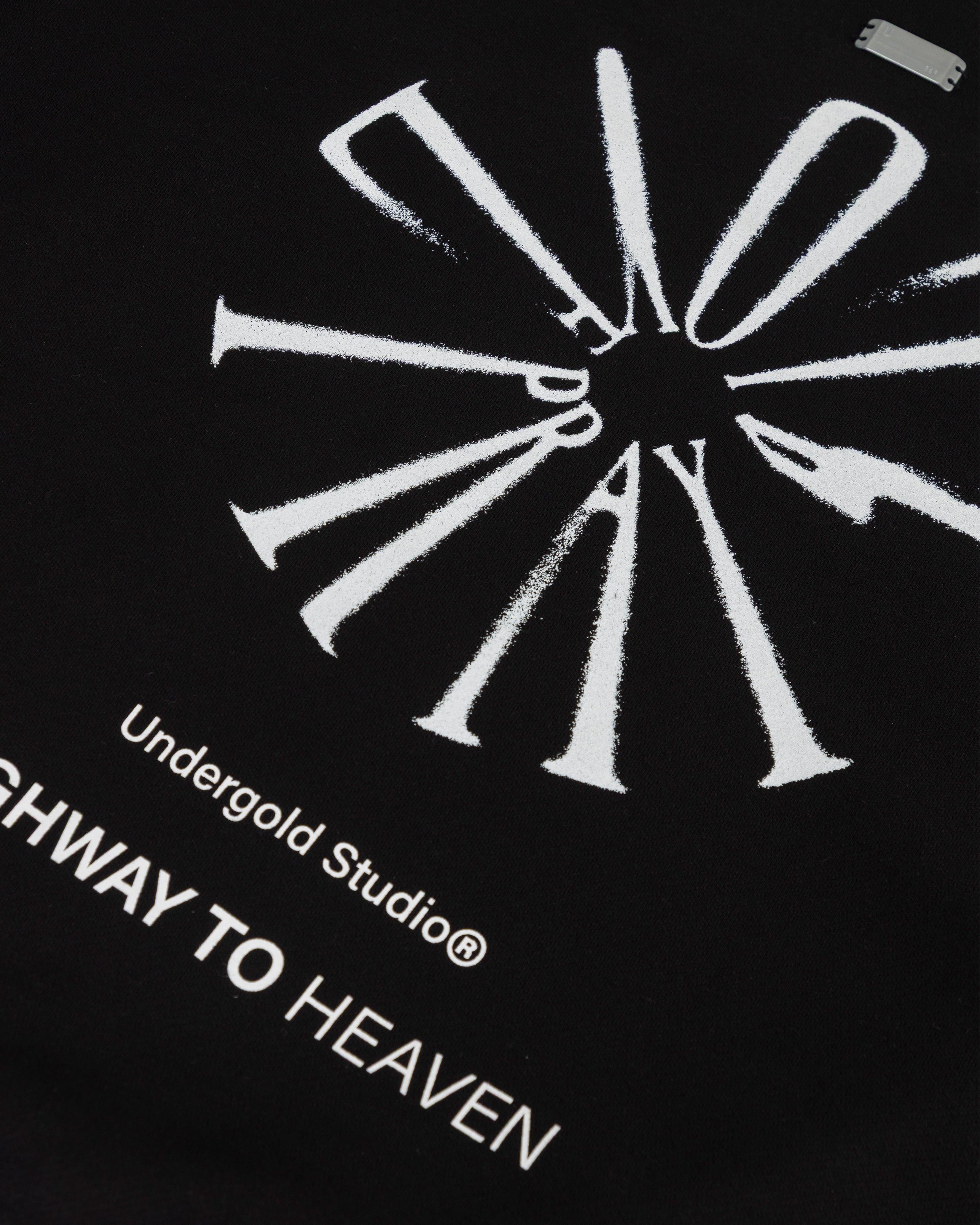 Spring Pray 4 Love Boxy Fit Crewneck Black