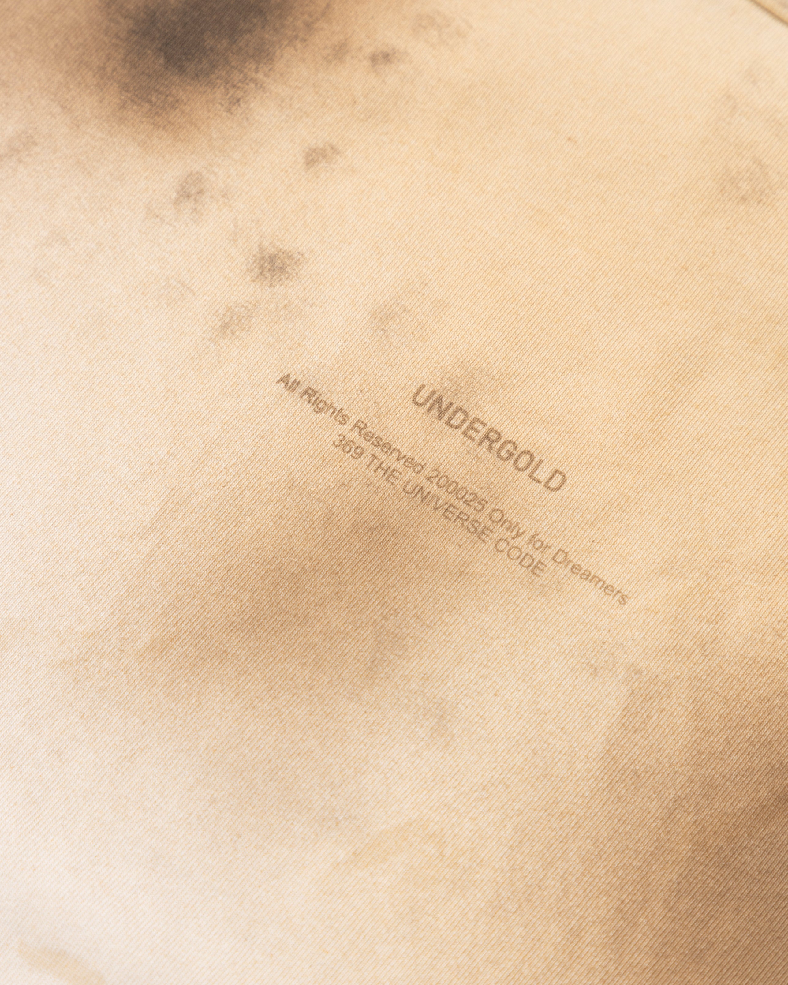 Golden Heritage Basic Baby Tee Burned Cream