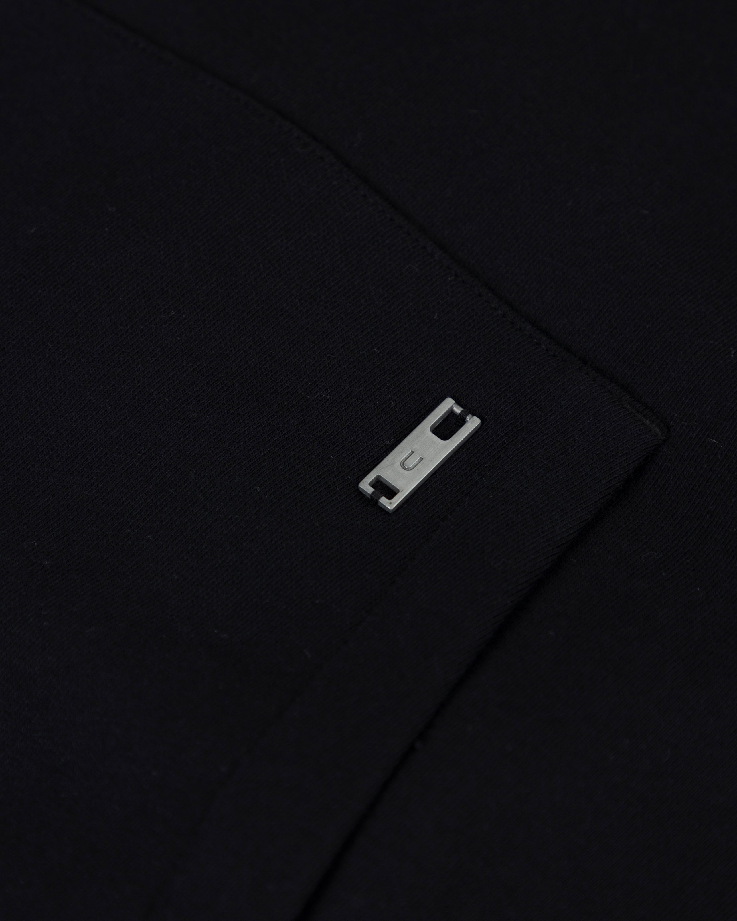 Blanks Boxy Fit Hoodie Black