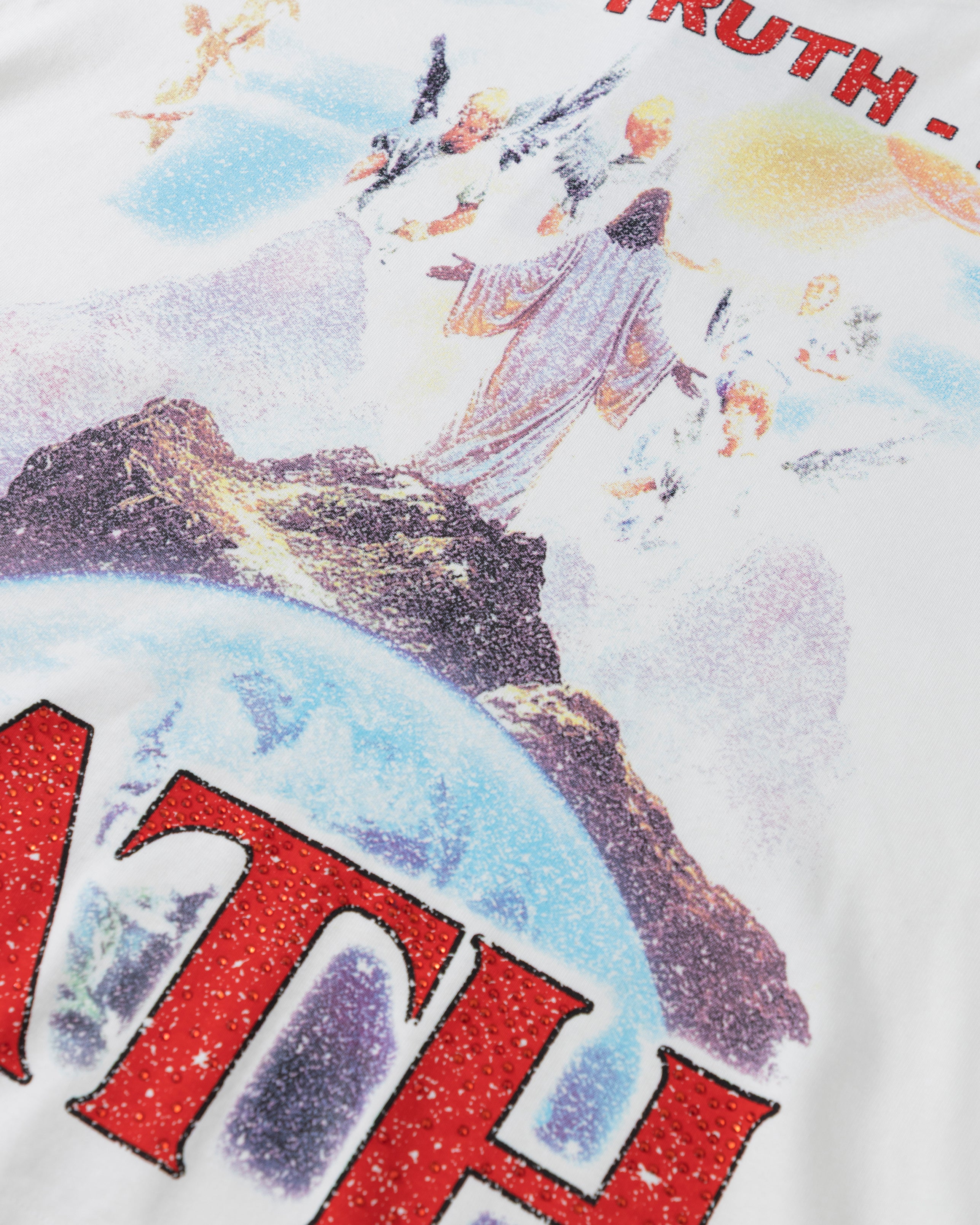 The Path Summit Boxy Fit T-shirt White