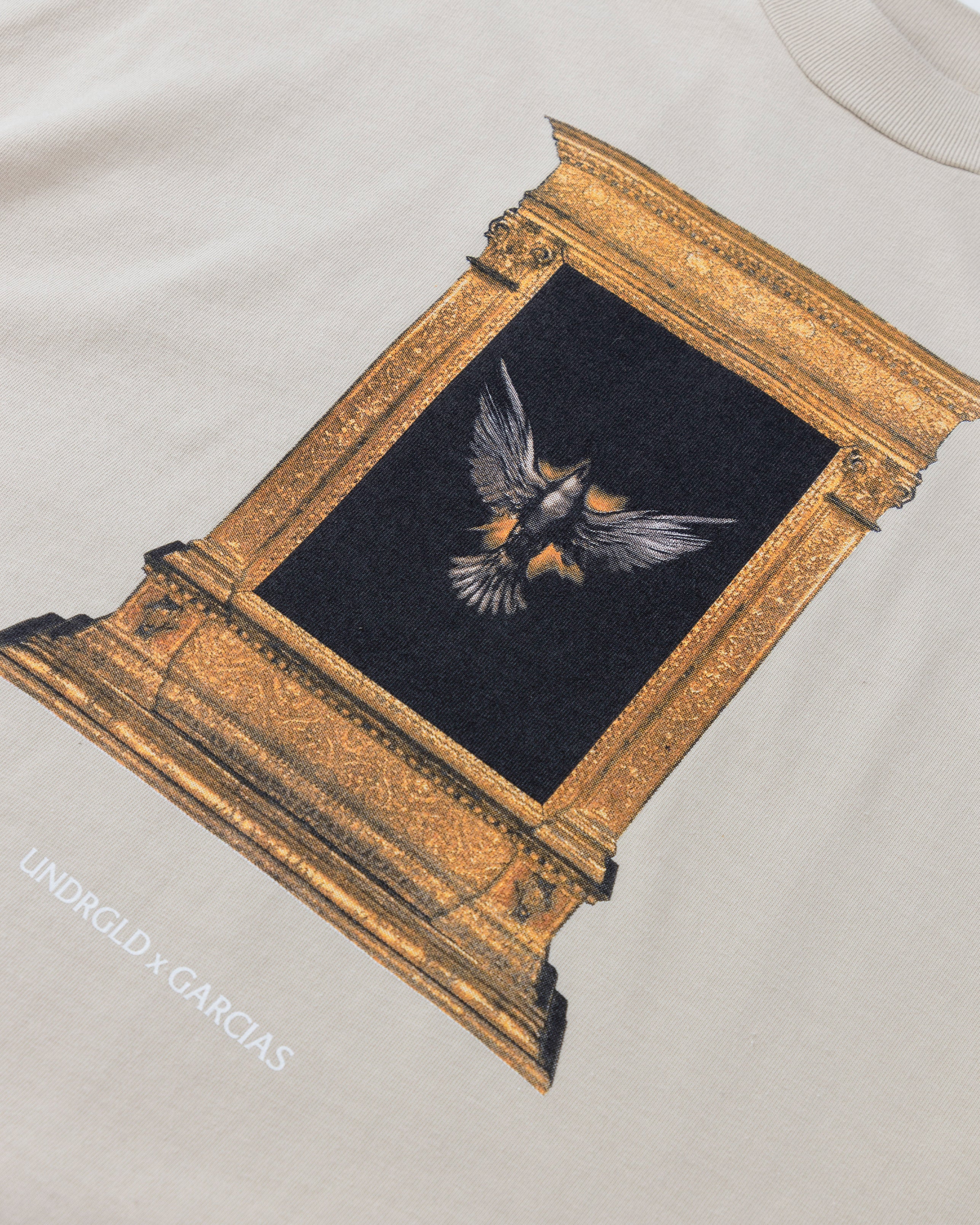 Santa Unión Holy Ghost Tshirt Cream