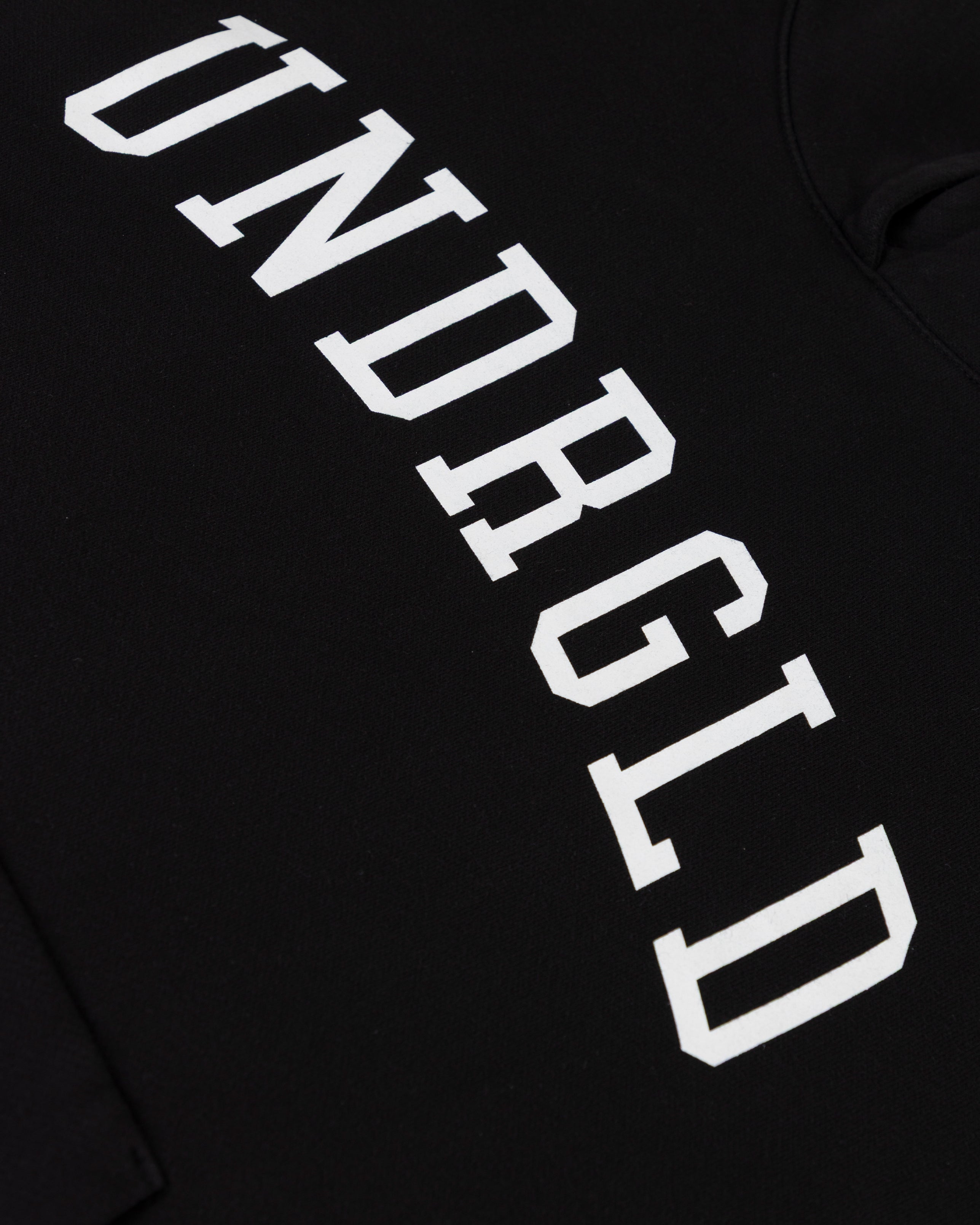 Hoodie Line Varsity UNDRGLD Boxy Fit Black