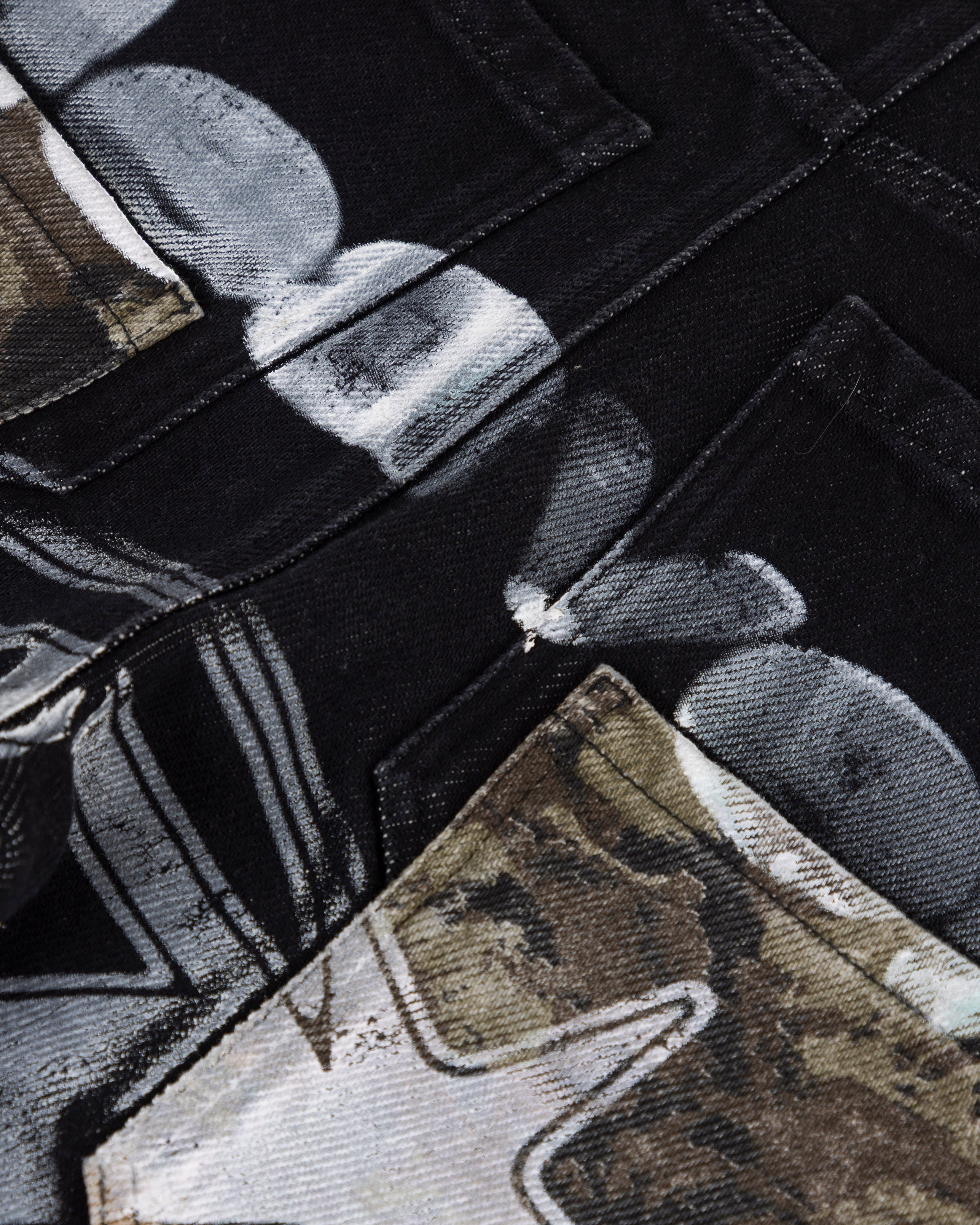 Act 1 Racer Double Wide Jean Dark Cammo