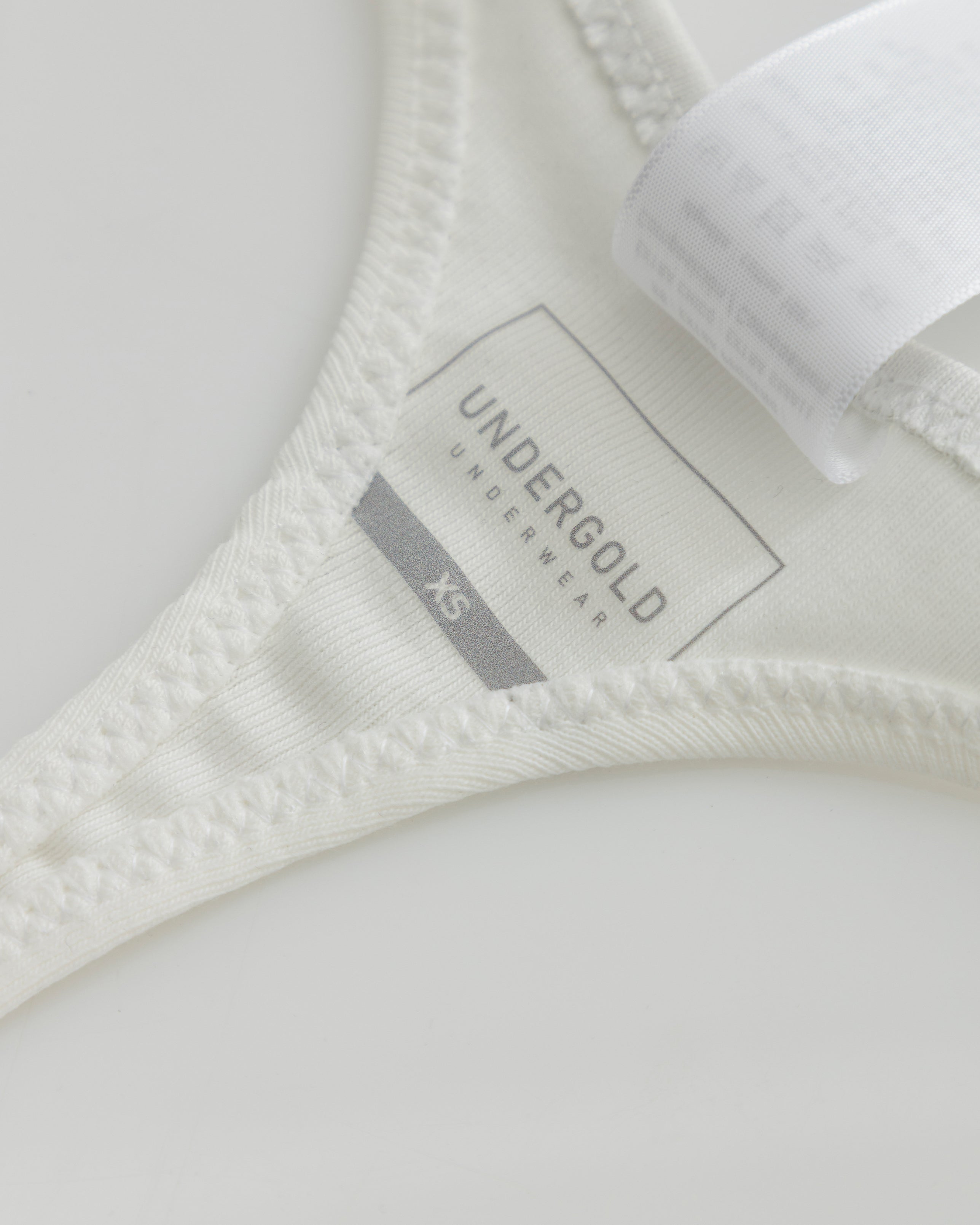 Line Undergold Studio Thong White