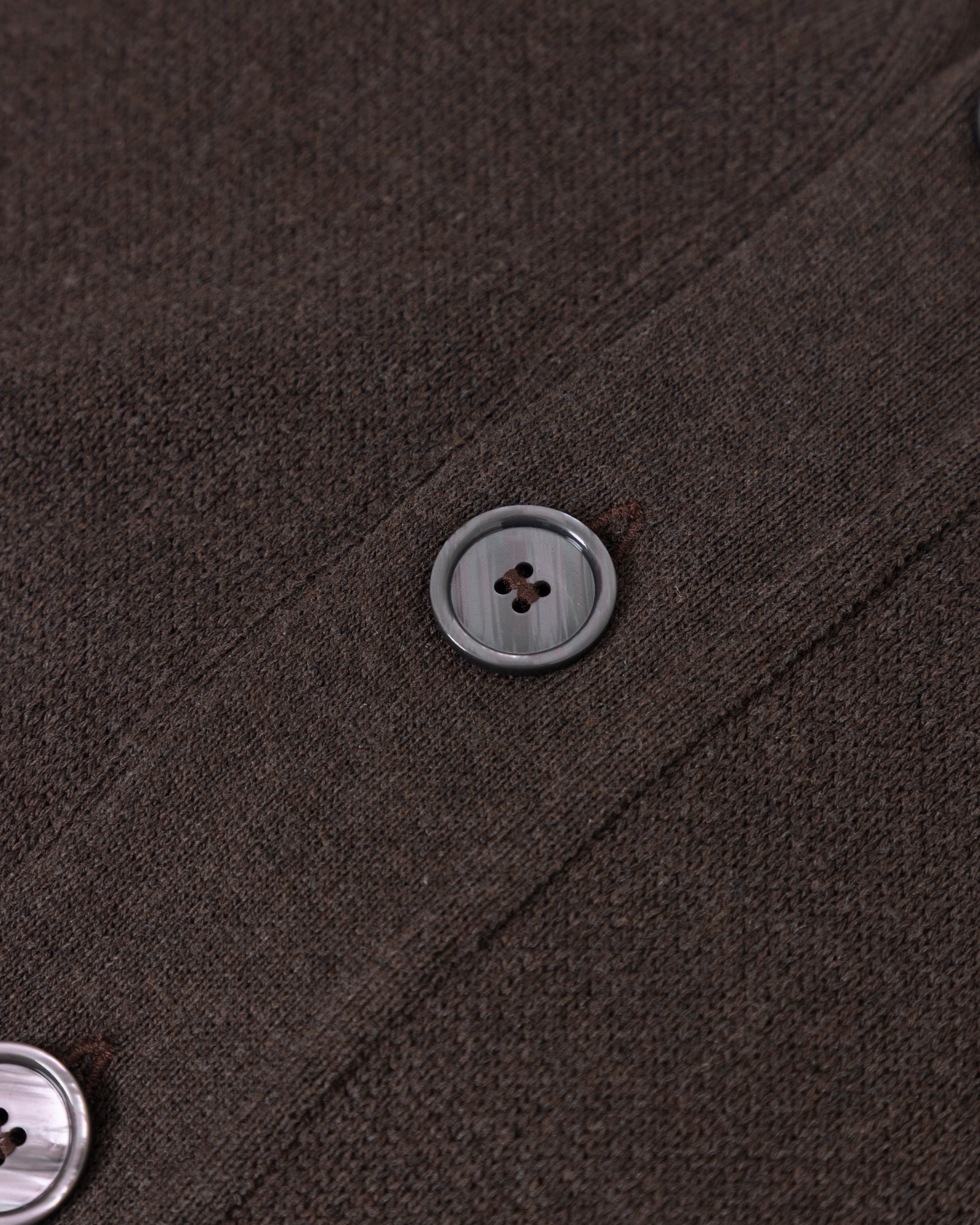 Basics UNDRGLD Knitted Cardigan Brown