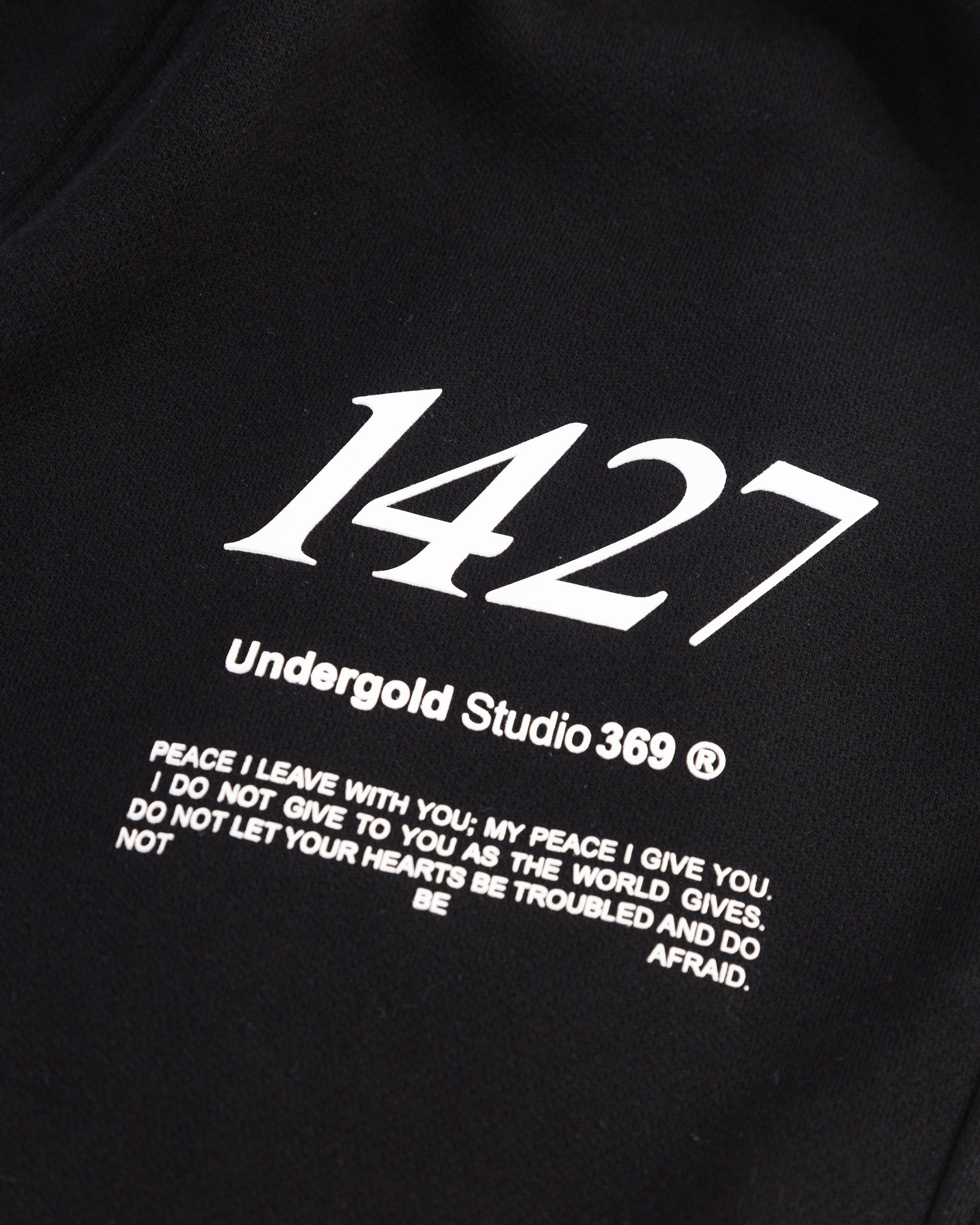 Gratia Plena Pax Straightpants Black