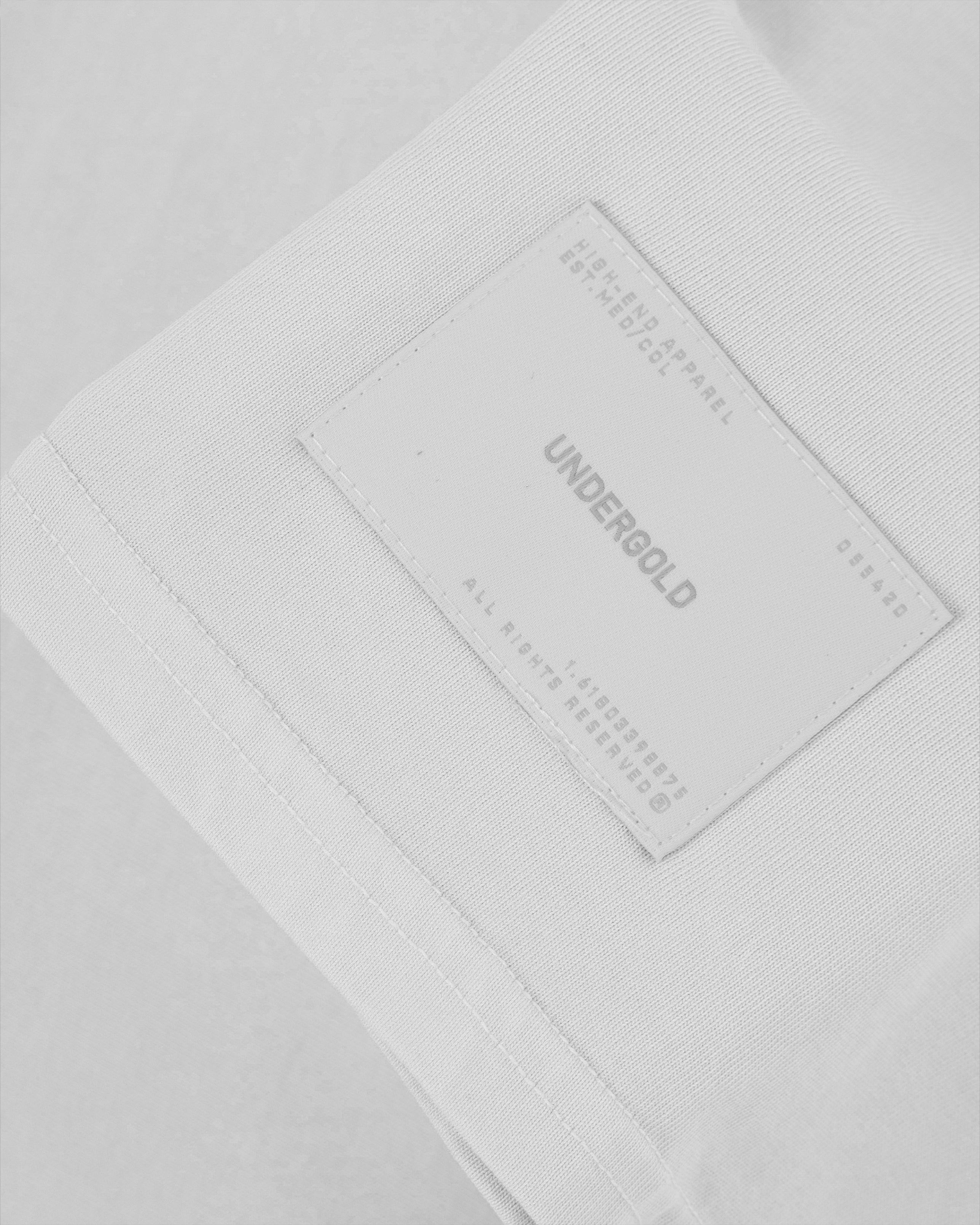 Basics Tiny Logo Regular Fit Tshirt White