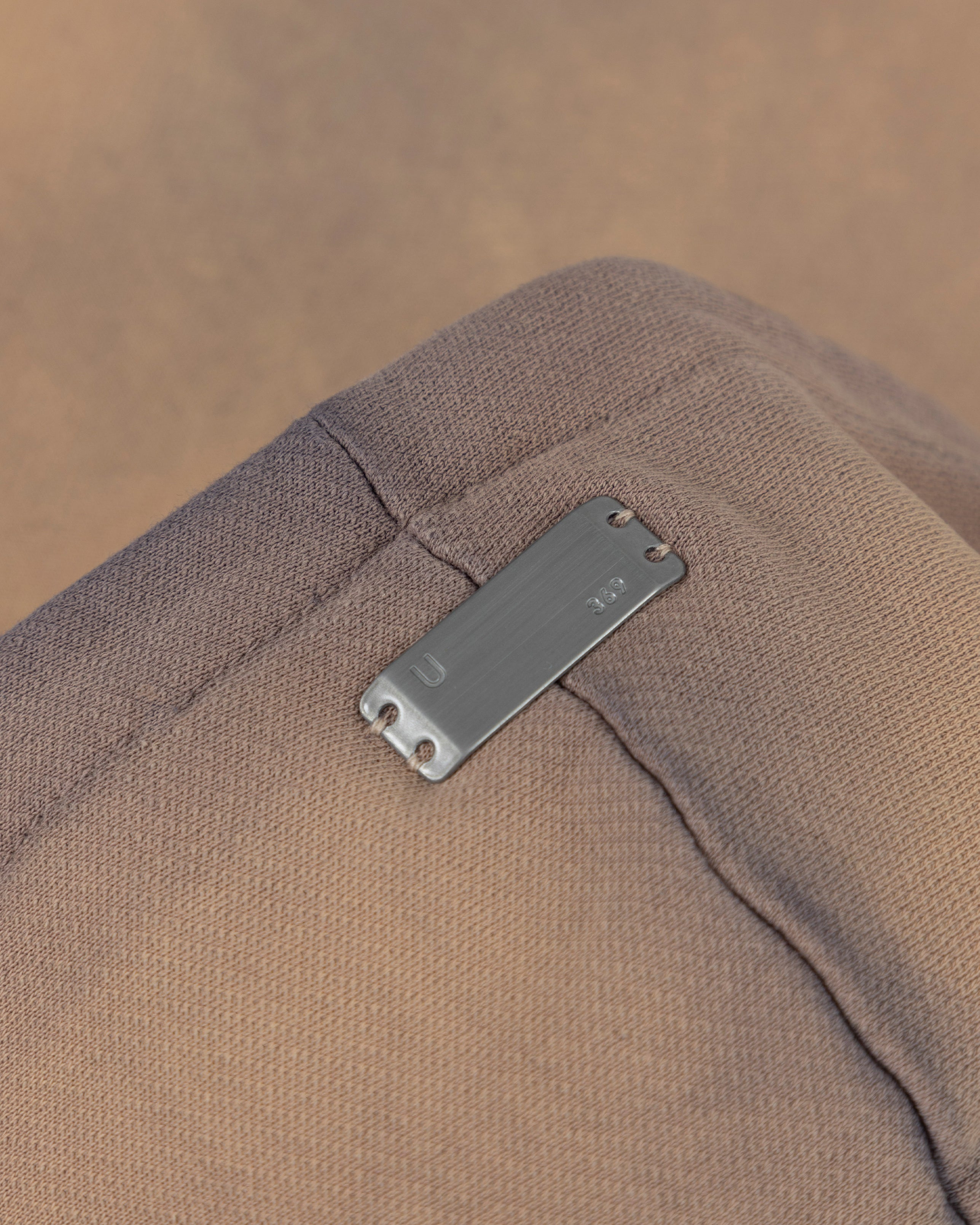 94' Fragments Boxy Fit Hoodie Dirty Brown