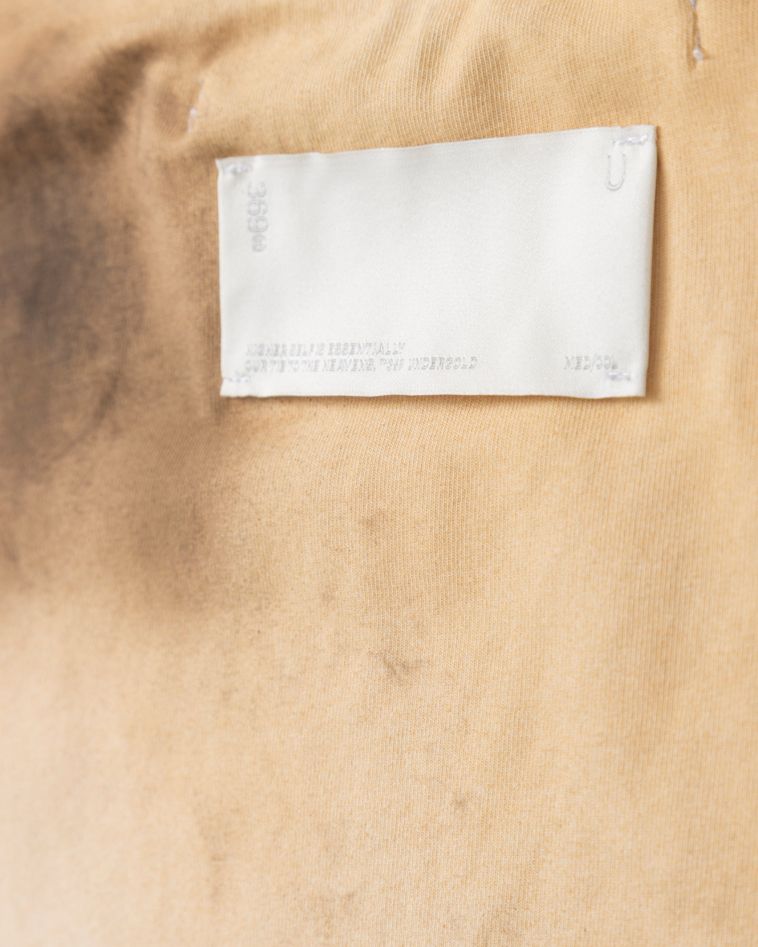 Golden Heritage Basic Baby Tee Burned Cream