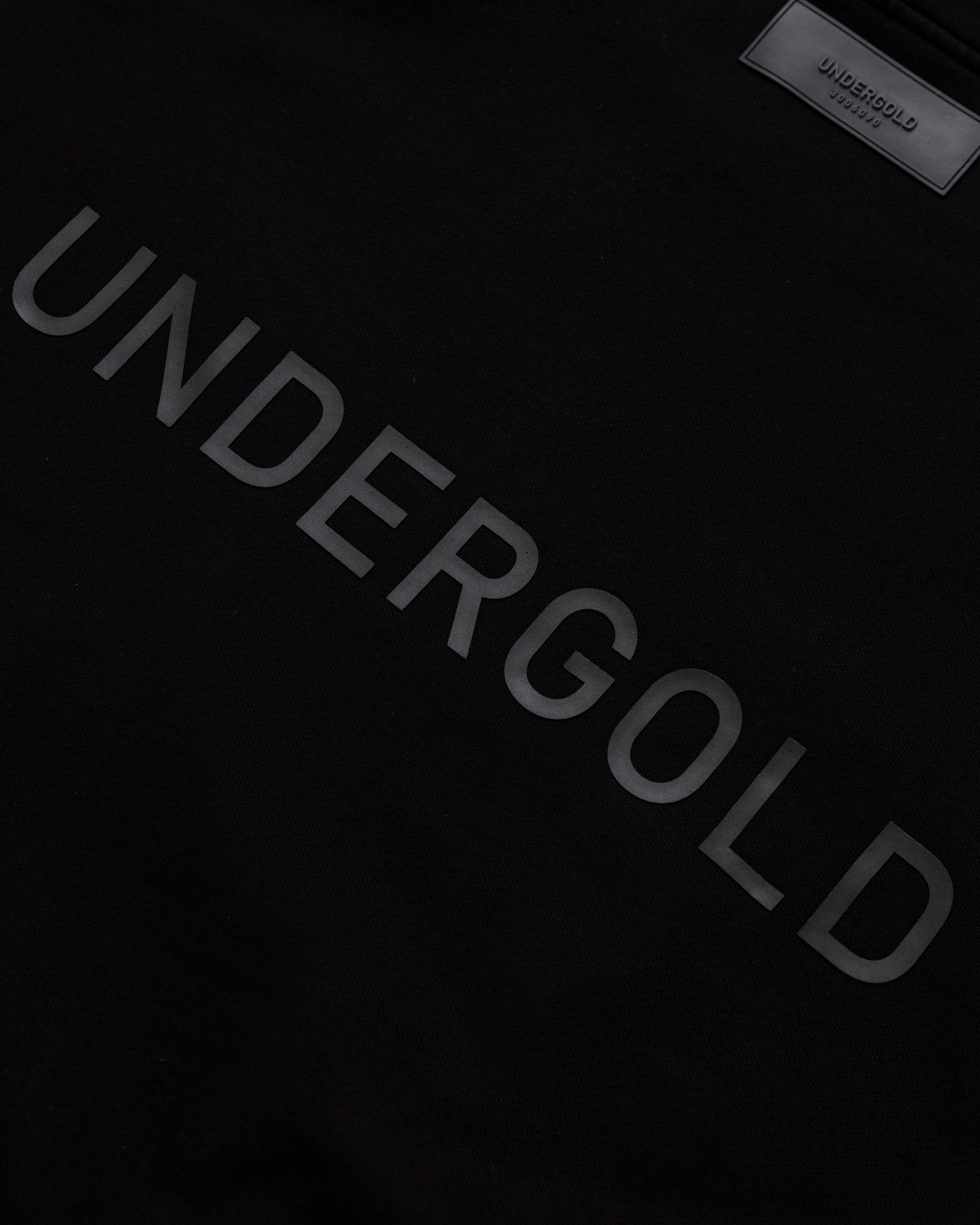 Line Logo Hoodie Black