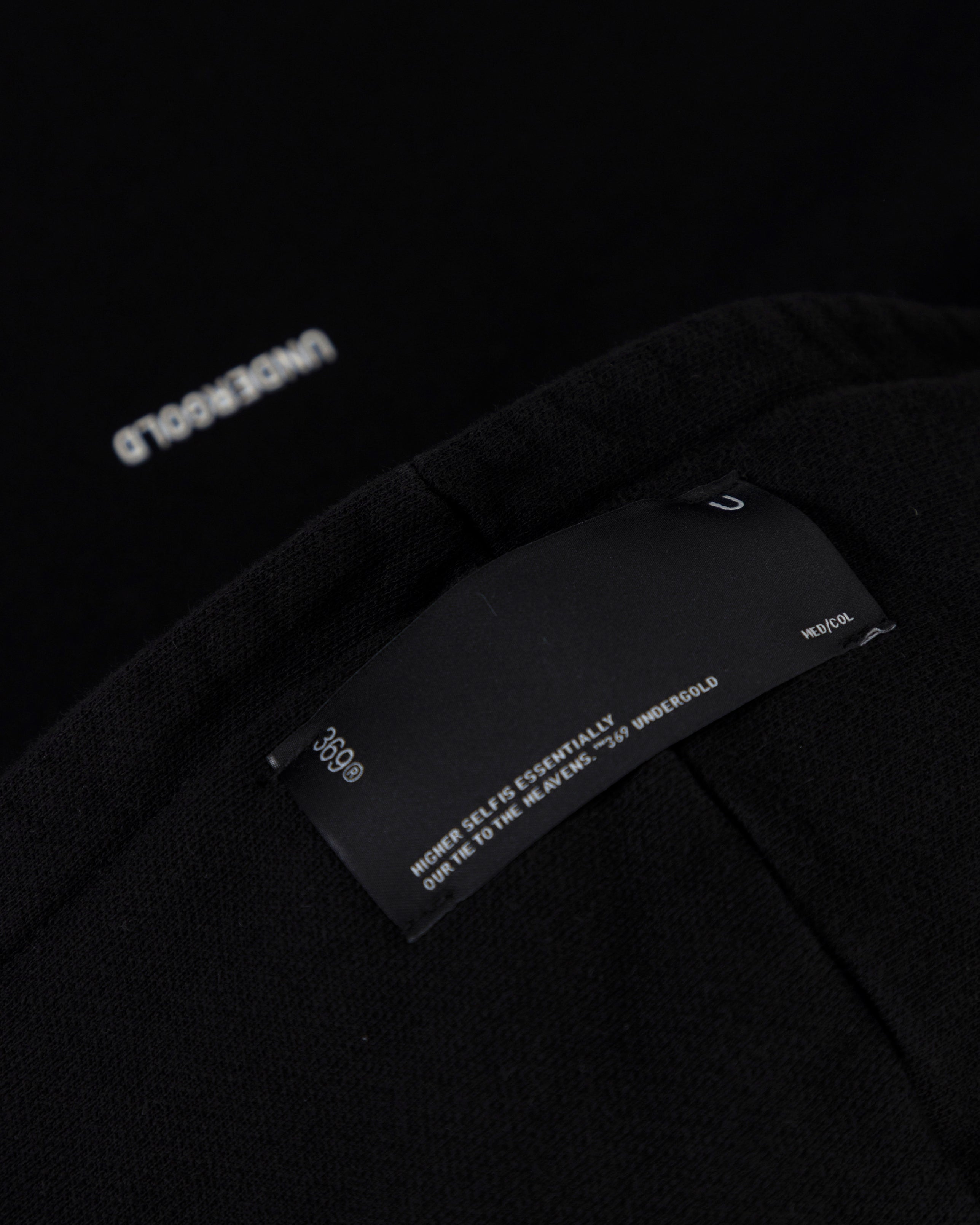 Line Basic Hoodie Black