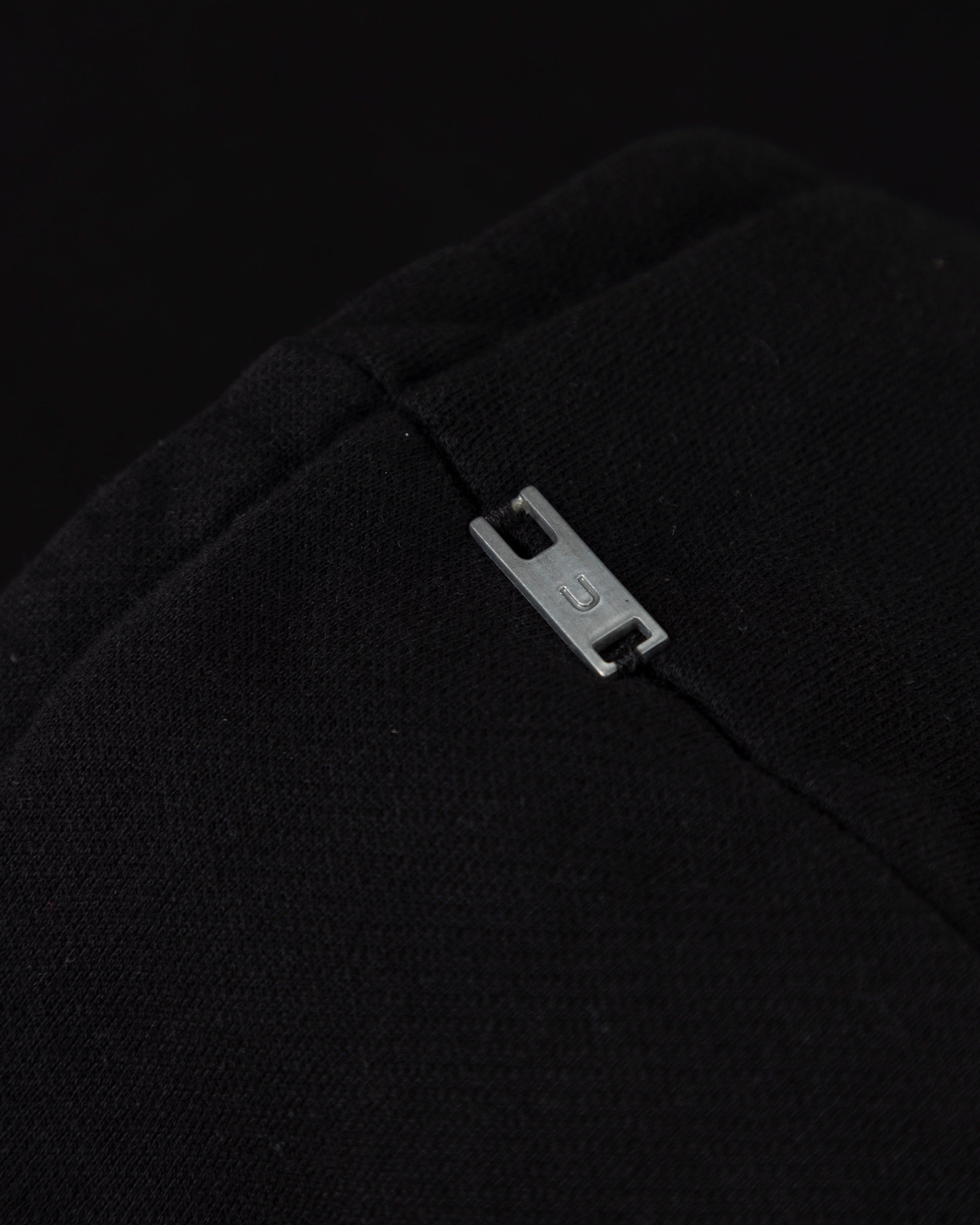 Line UG Frame Boxy Fit Hoodie Black