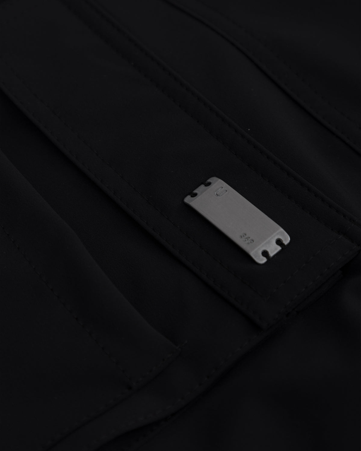 Basics Synthetic Cargo Short Black