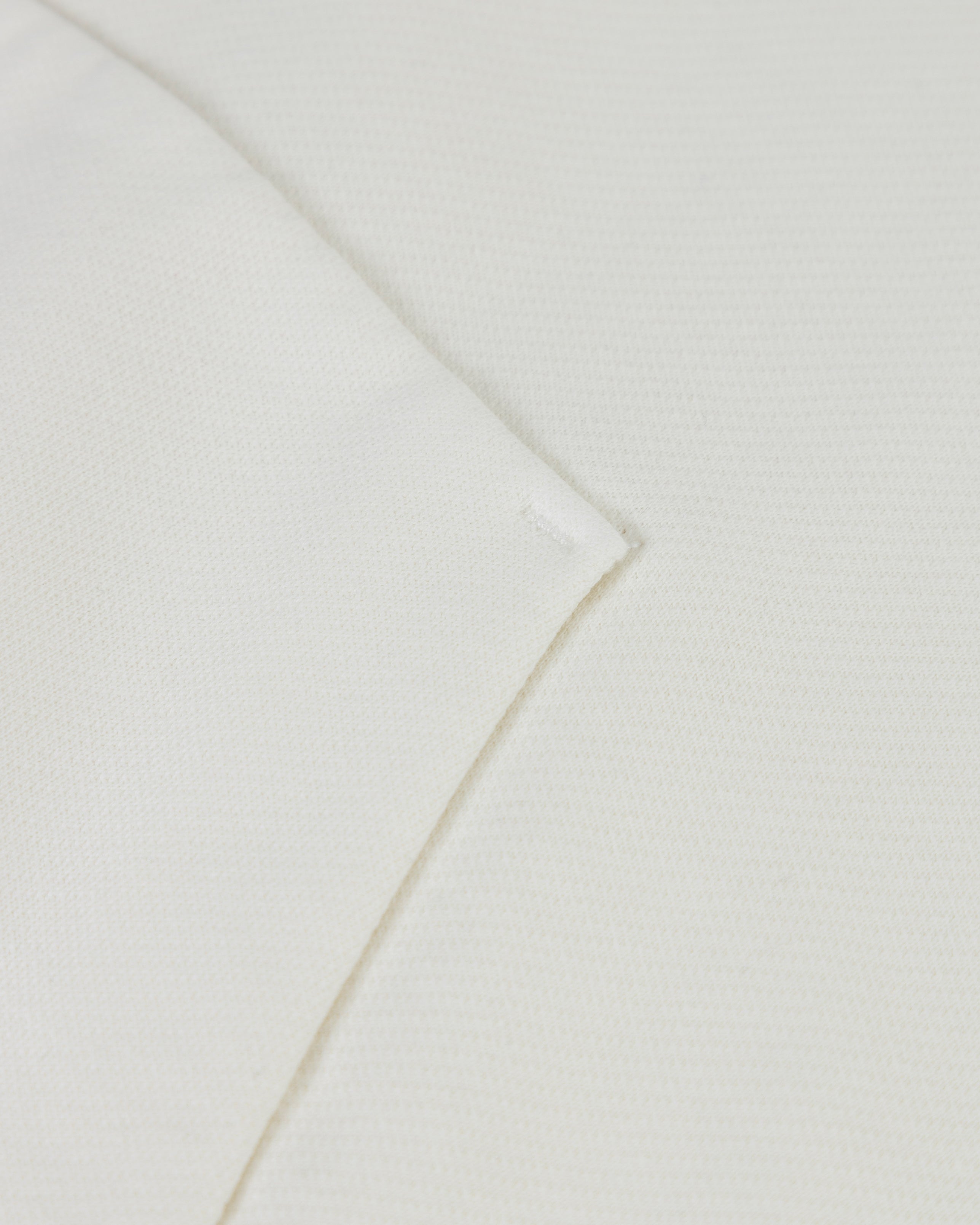 W Line Basic Boxy Fit Hoodie White