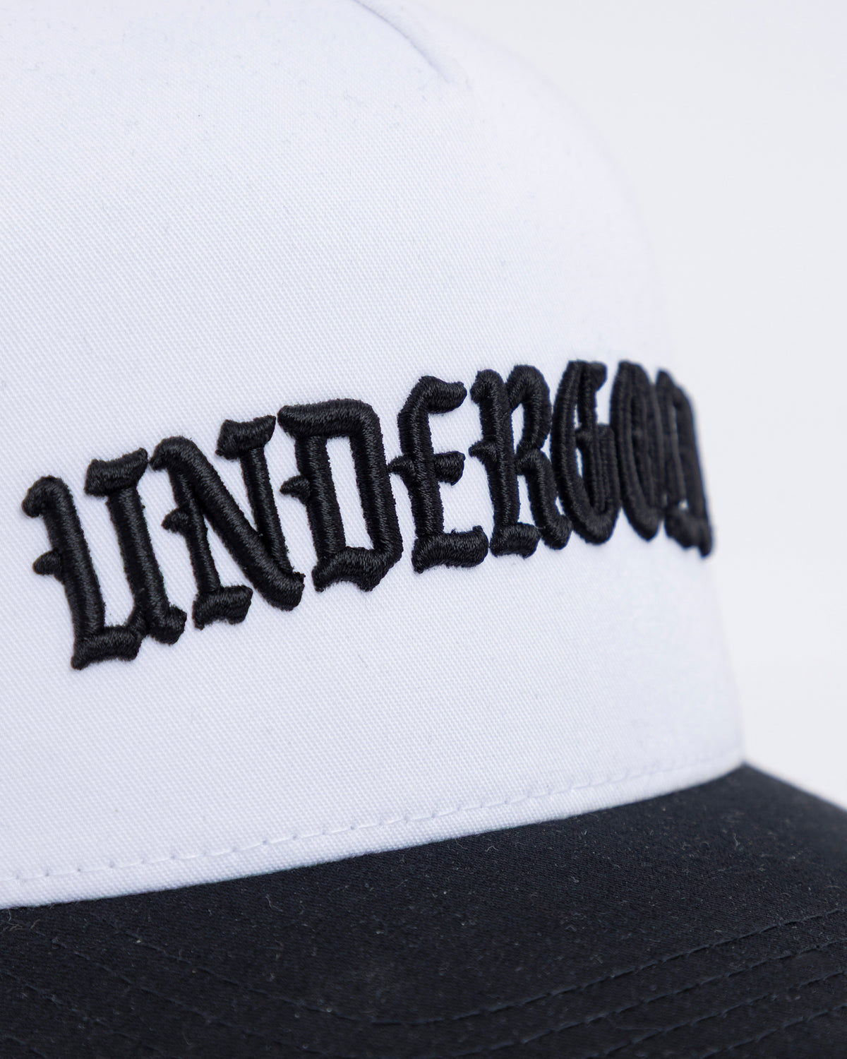 Basics God's Plan High Crown Cap White / Black