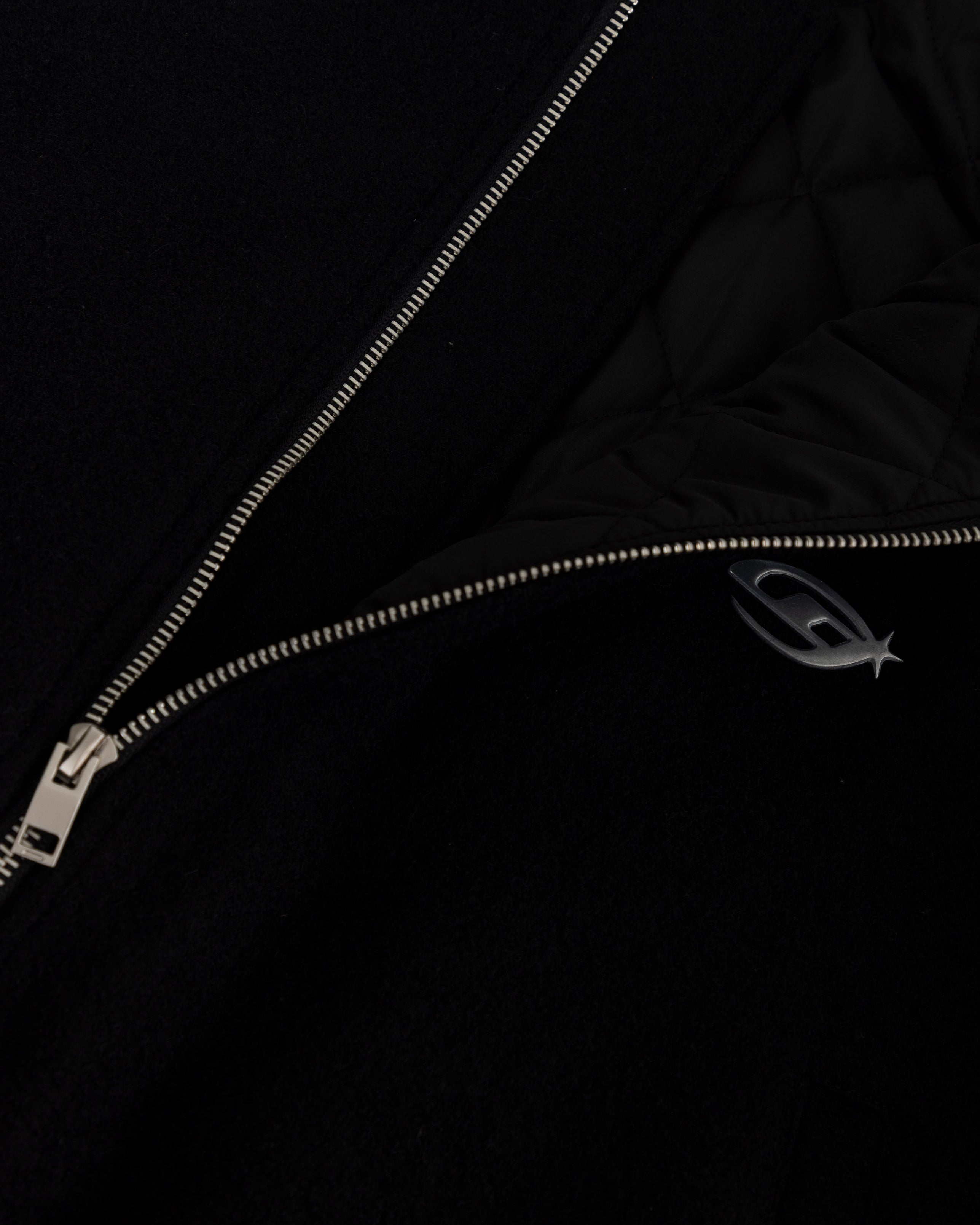Act 1 Neon Bomber Jacket Black
