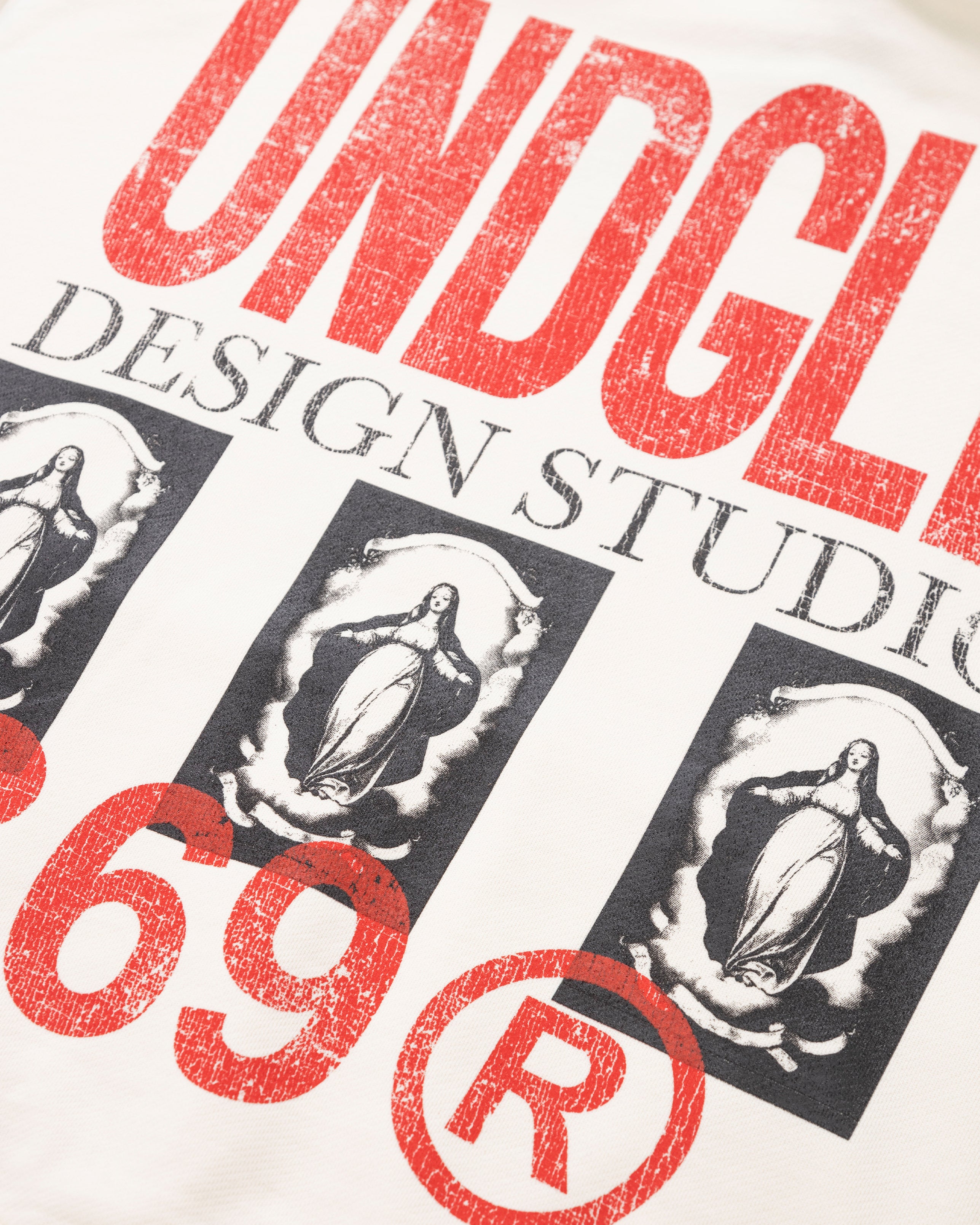 Gratia Plena Mary Hoodie Cream