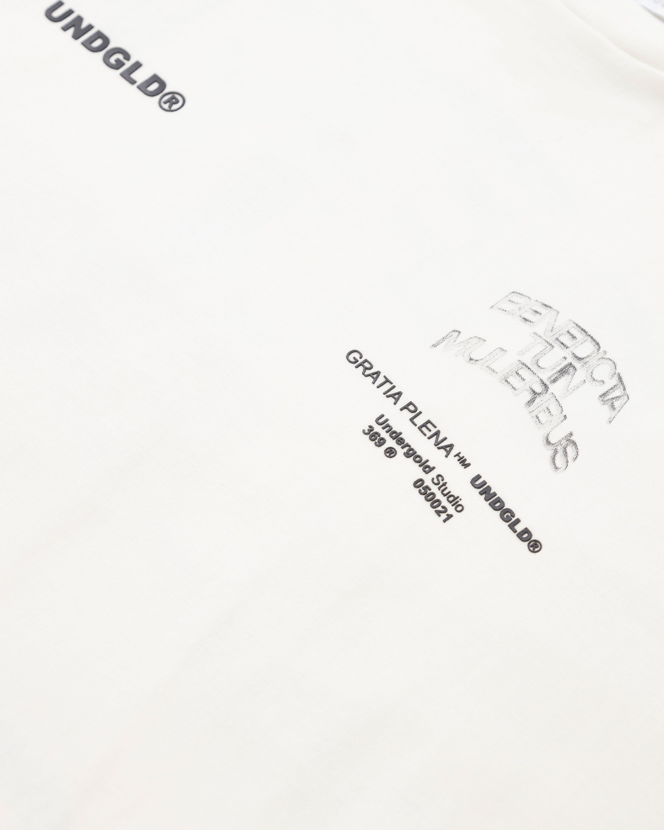 Gratia Plena Benedicta Tshirt White