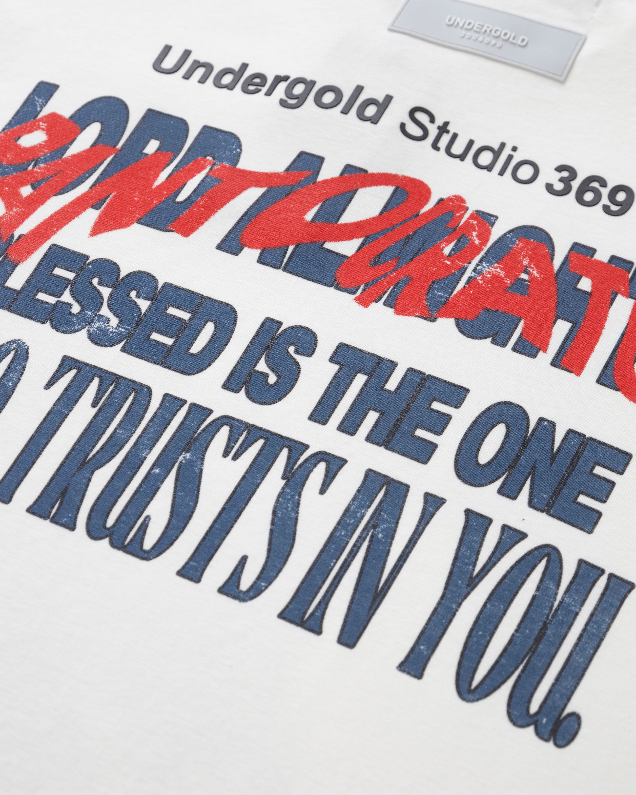 Gratia Plena Pantocrator Boxy Fit Tshirt White