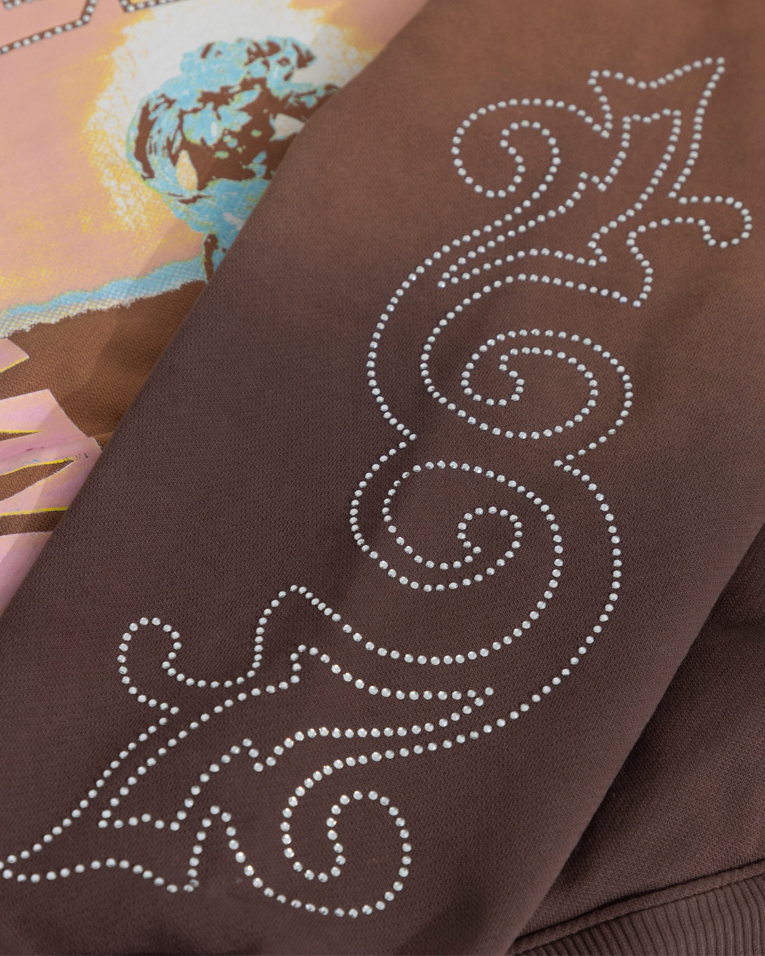 The Path Dawn Hoodie Brown Desert
