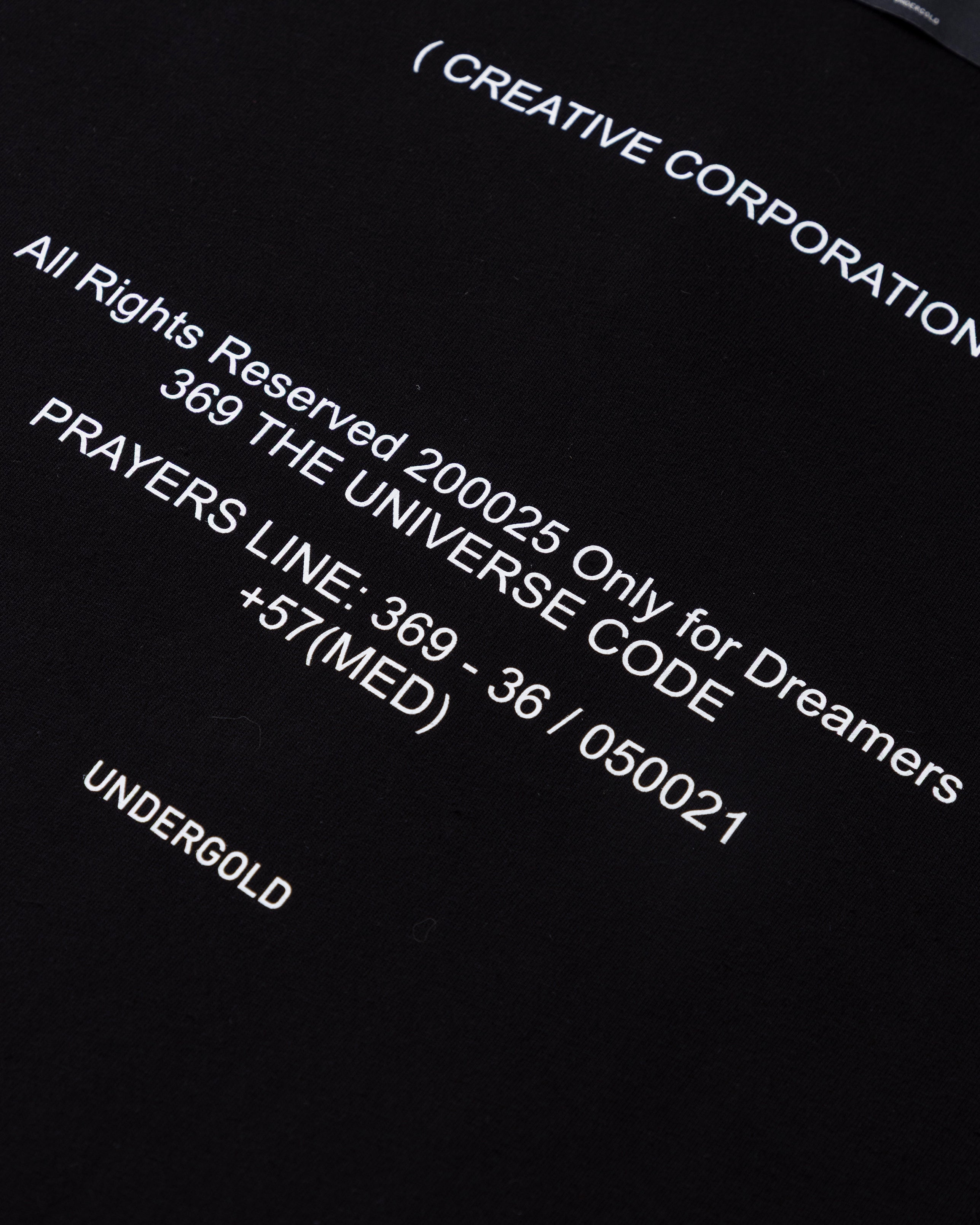 Golden Heritage Drop Tshirt Black