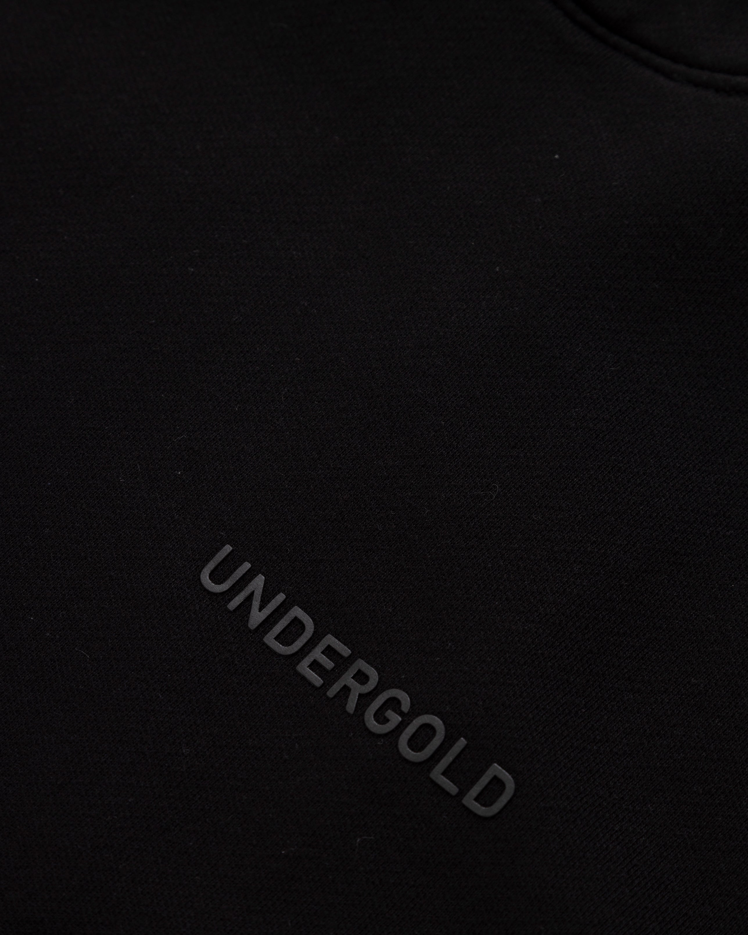 Line Logo Hoodie Black