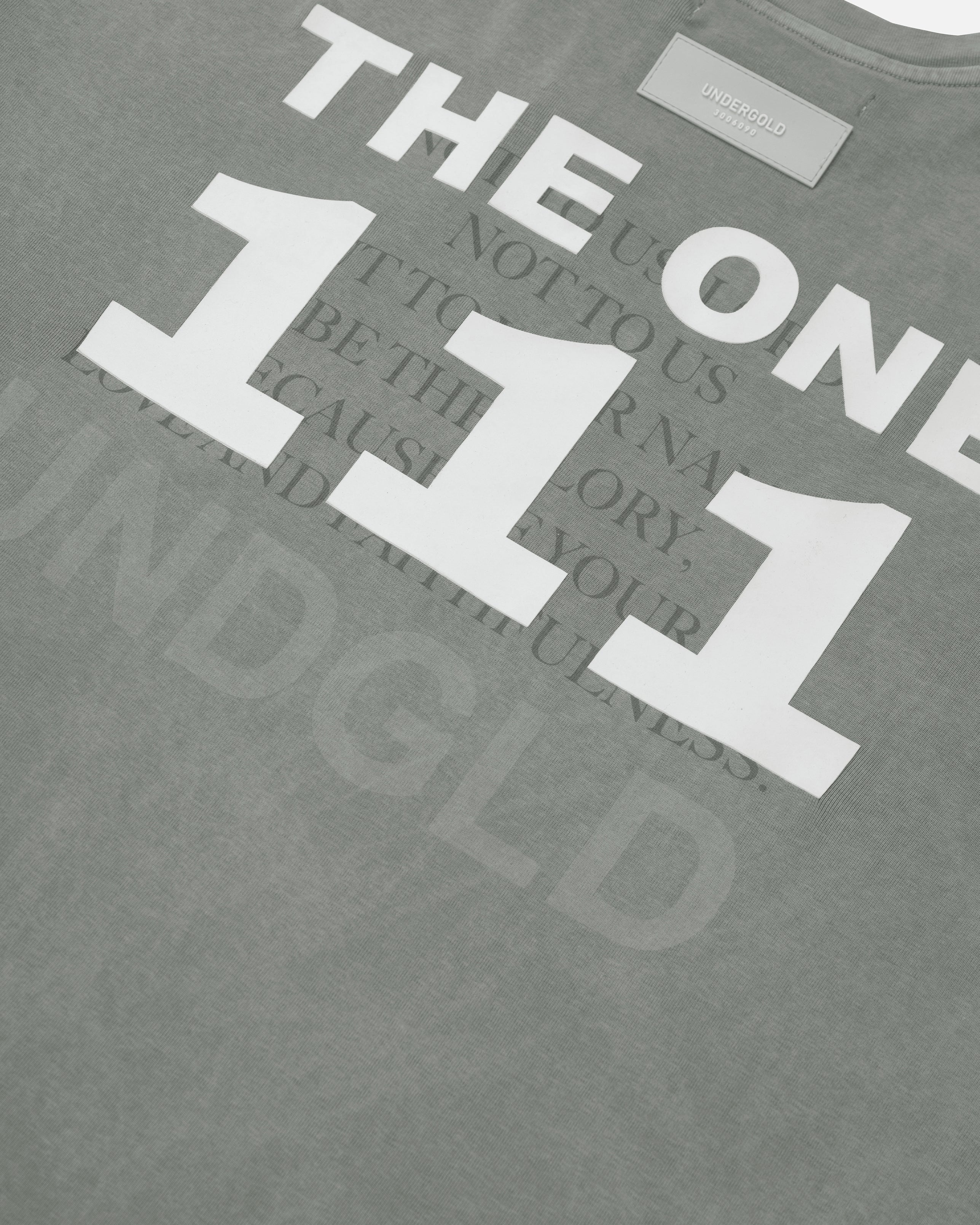 The One Star Boxy Fit Tshirt Vintage Green