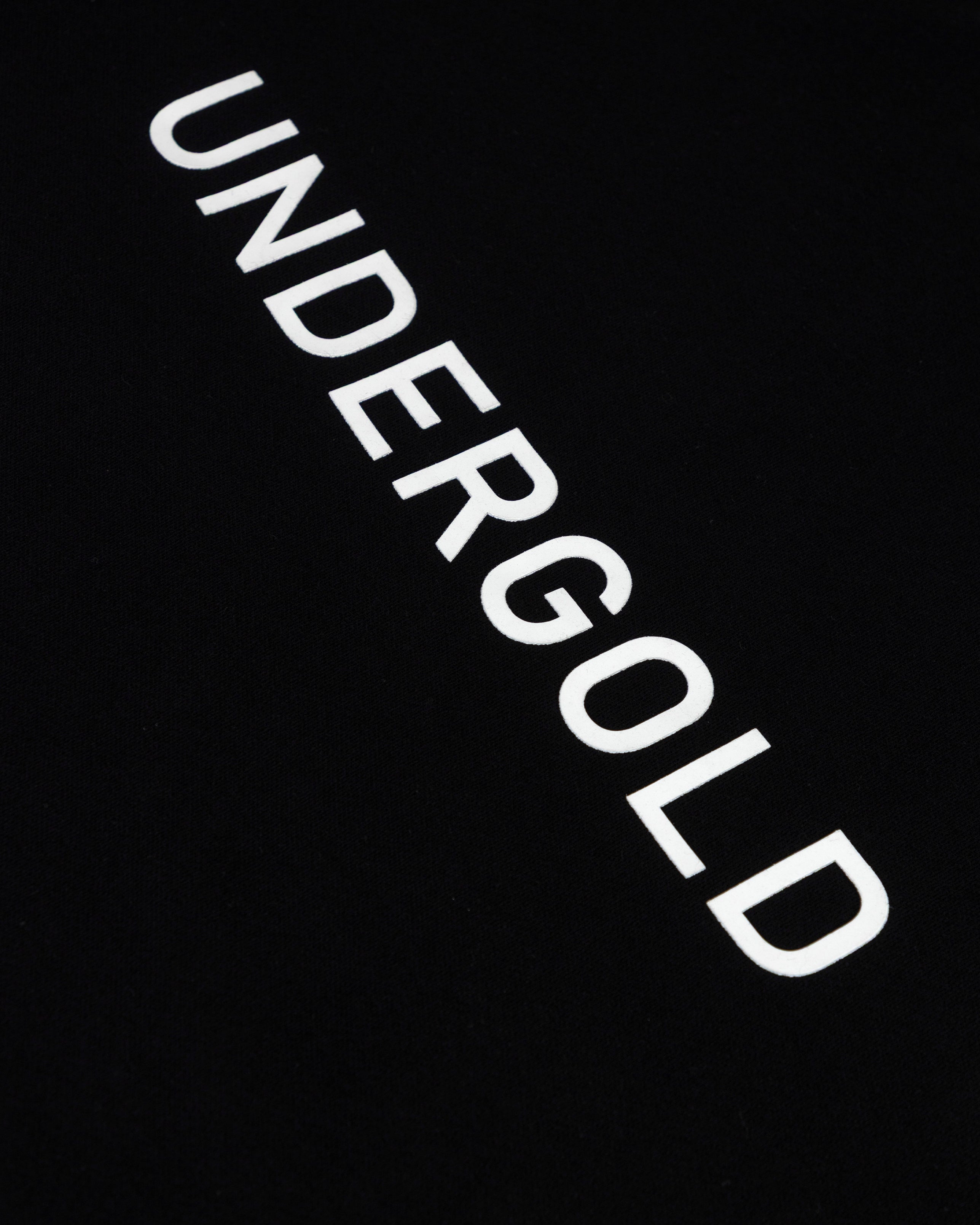 Line Basic Hoodie Black