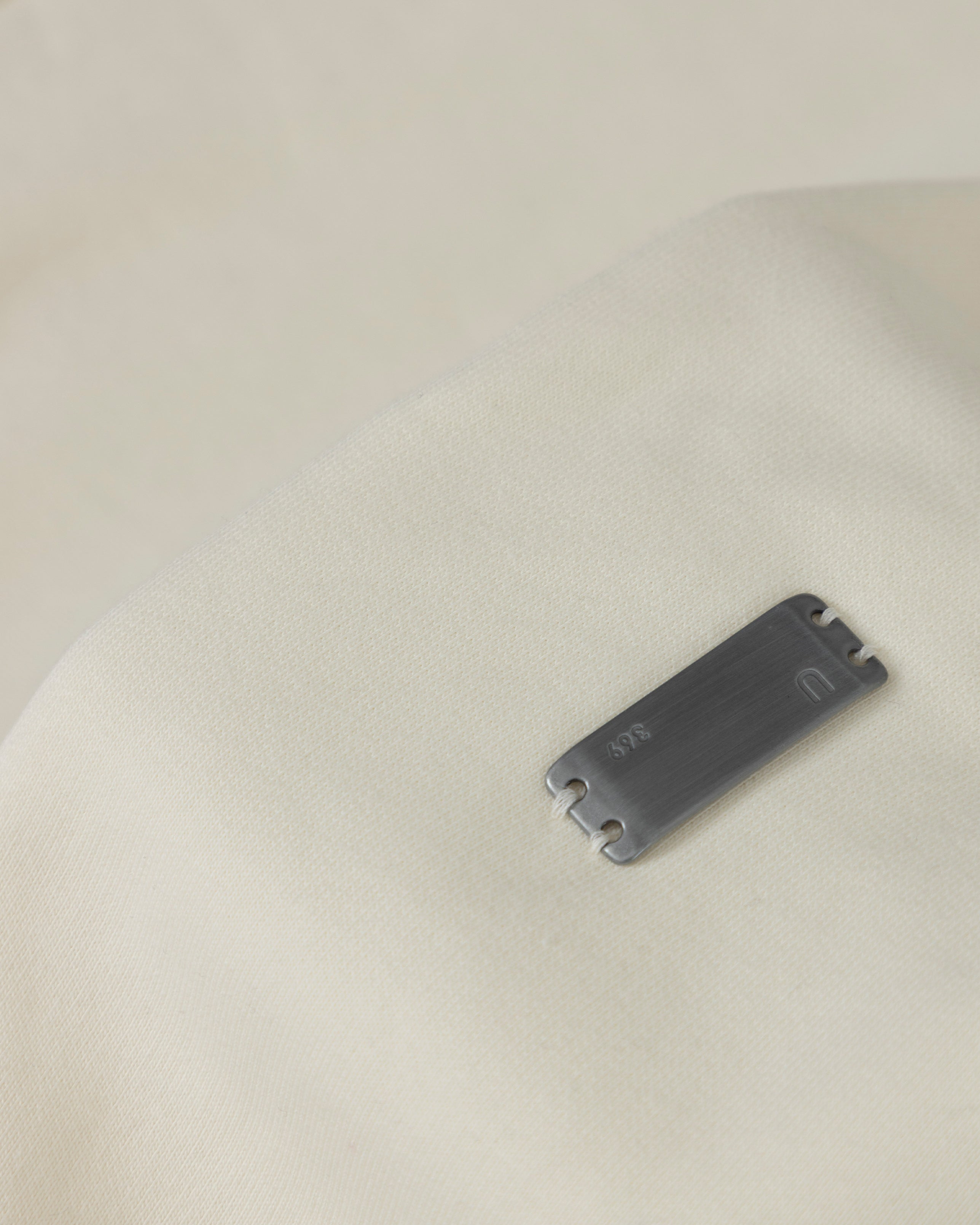 Blanks Boxy Fit Hoodie Cream