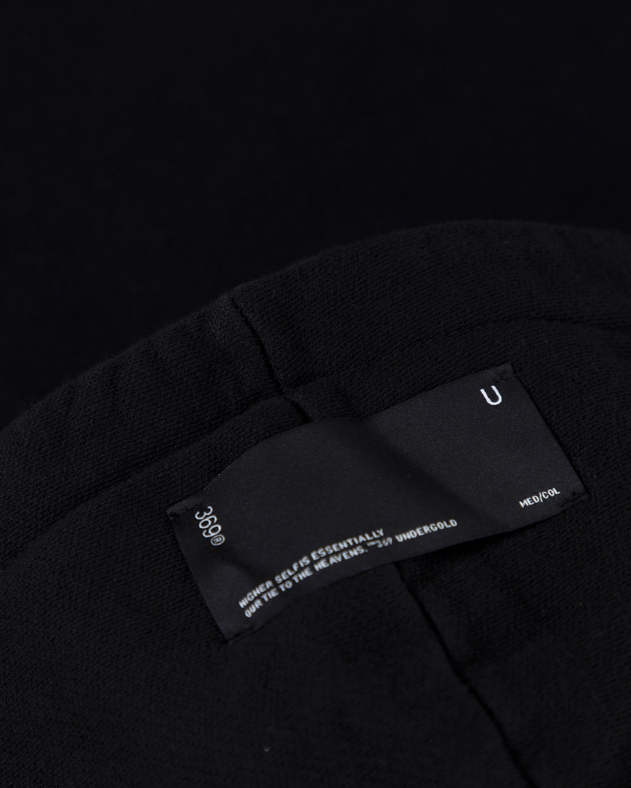 Line Basic Boxy Fit Hoodie Black