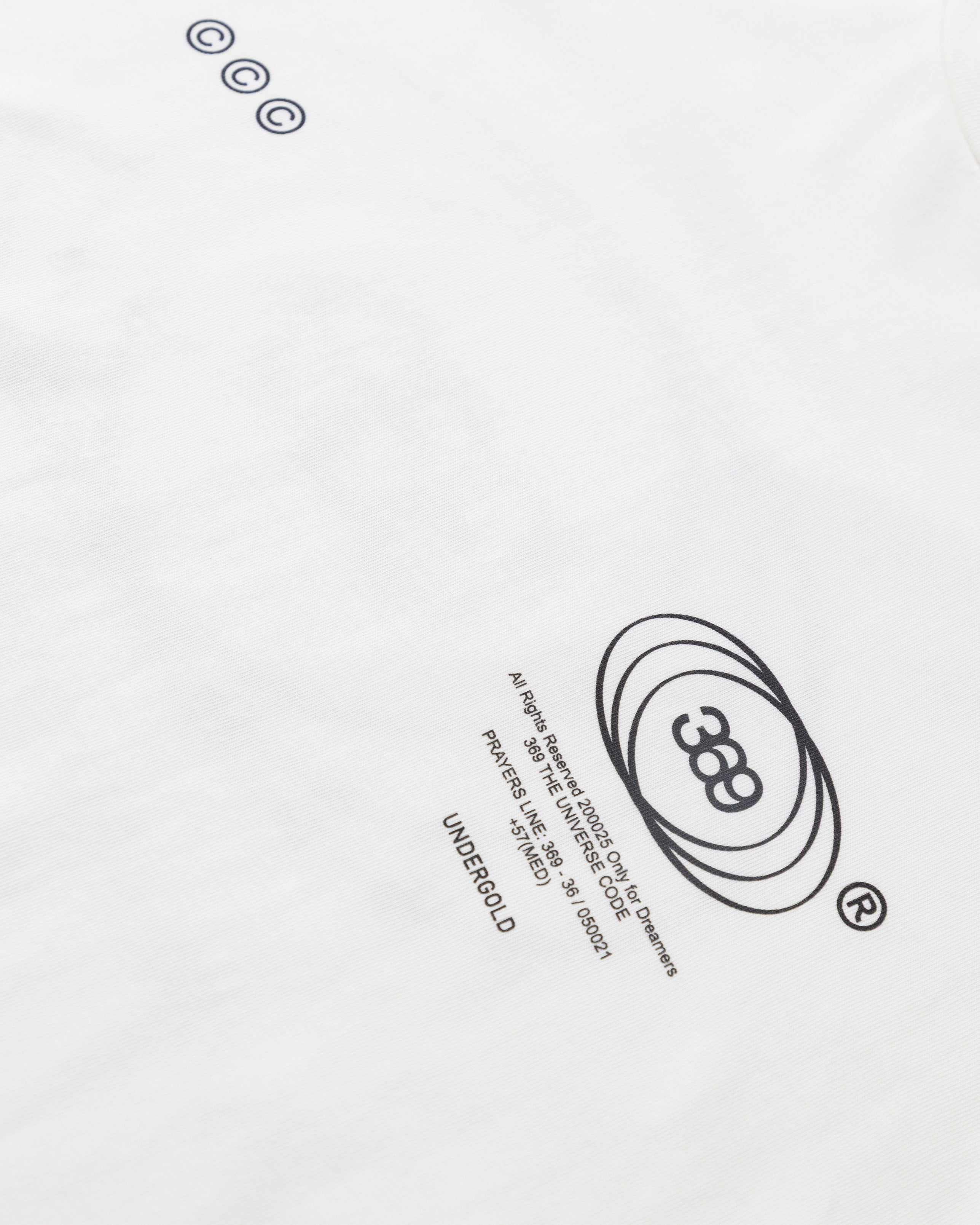 Golden Heritage Basic Tshirt White