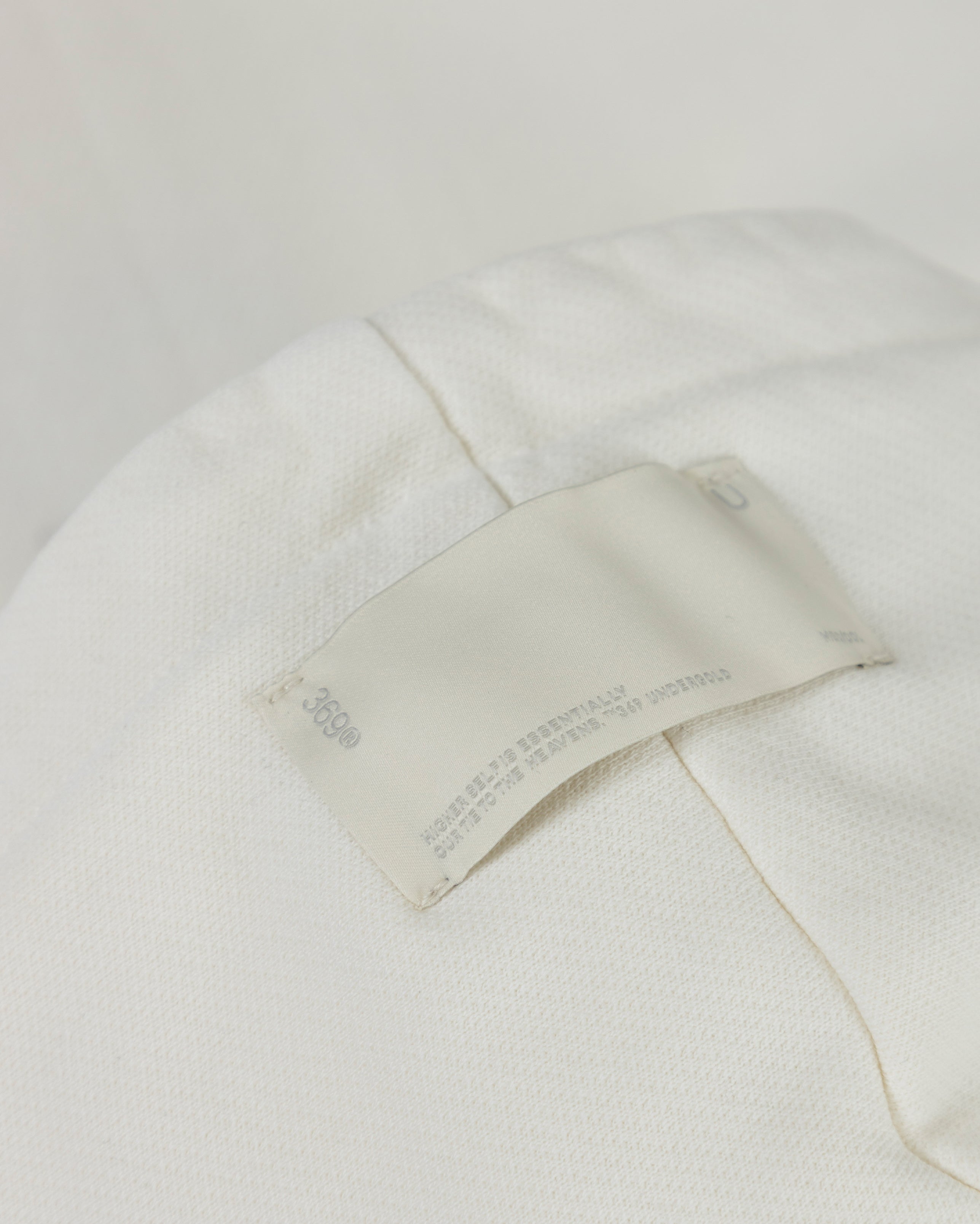 W Line Basic Boxy Fit Hoodie White