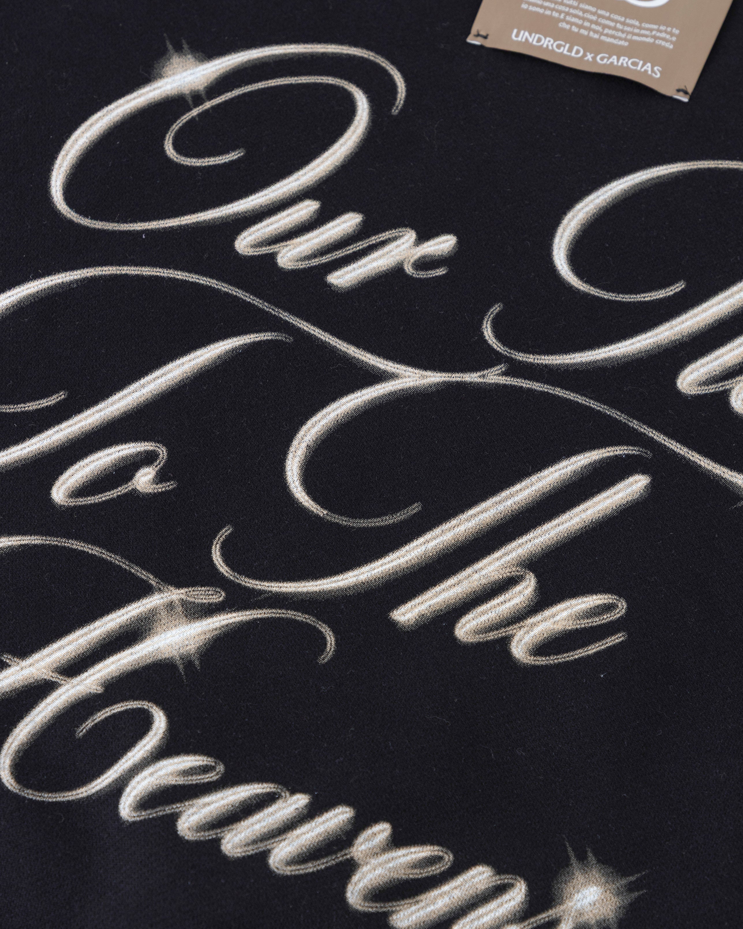 Santa Unión Our Tie To The Heavens Crewneck Black