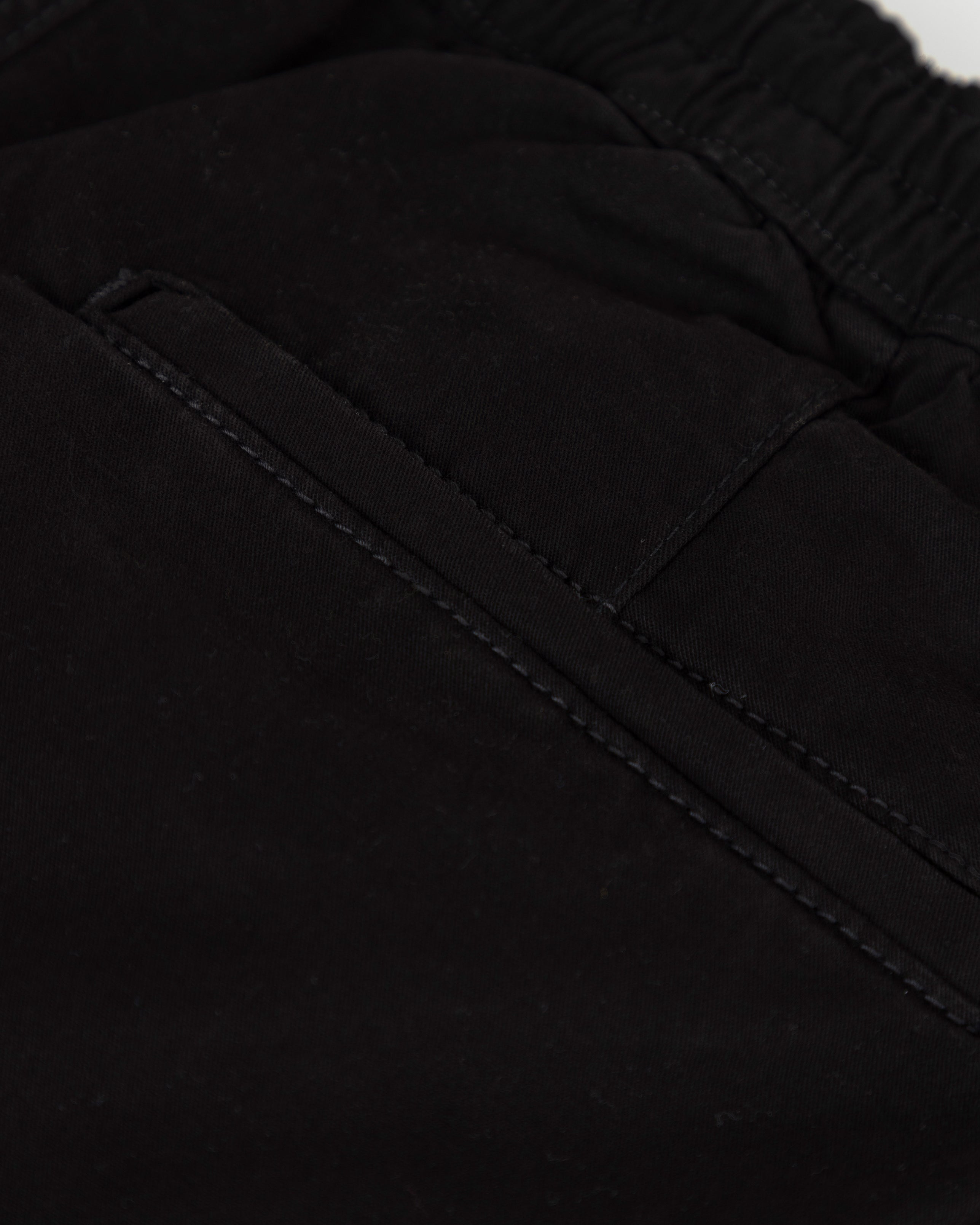 Basics Relaxed Cargo Pants Black